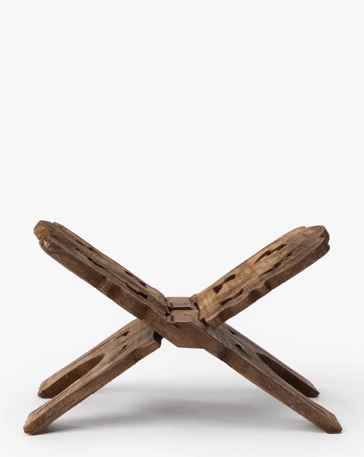 Reclaimed Wood Book Stand