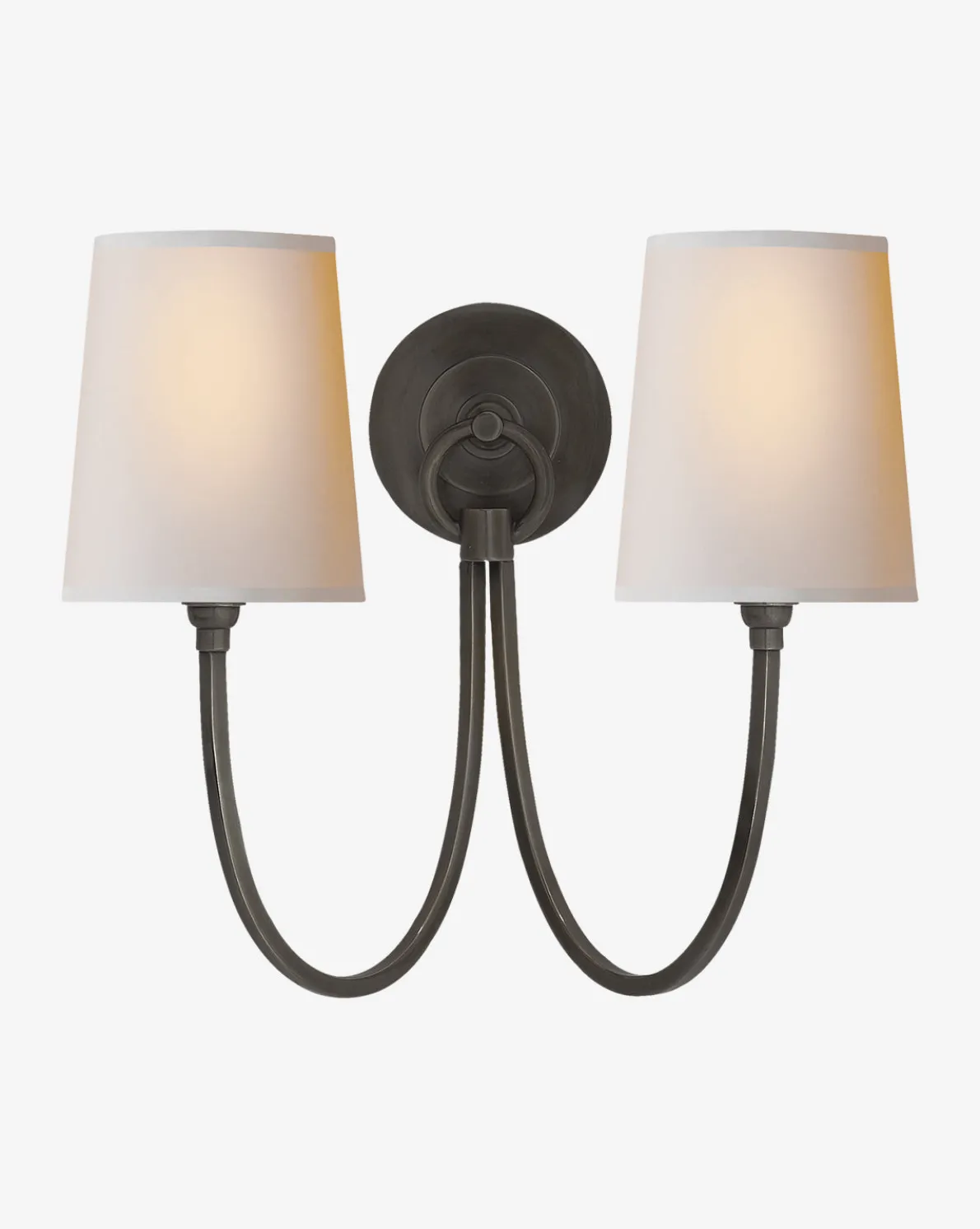 Reed Double Sconce