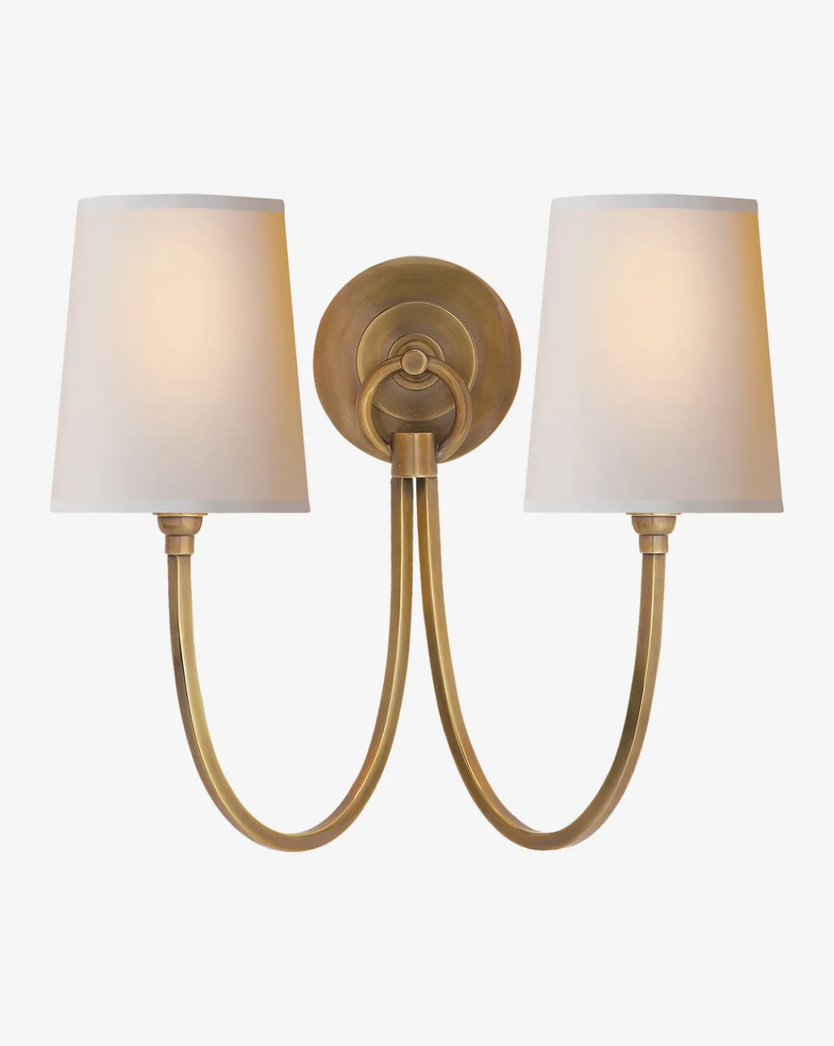 Reed Double Sconce