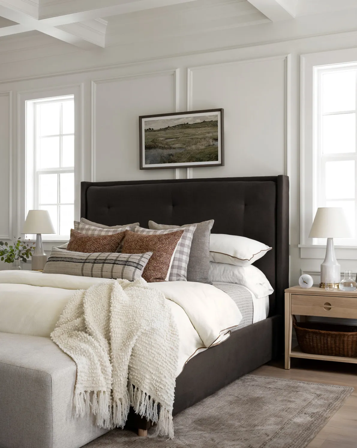 Ria Bed Tall Headboard