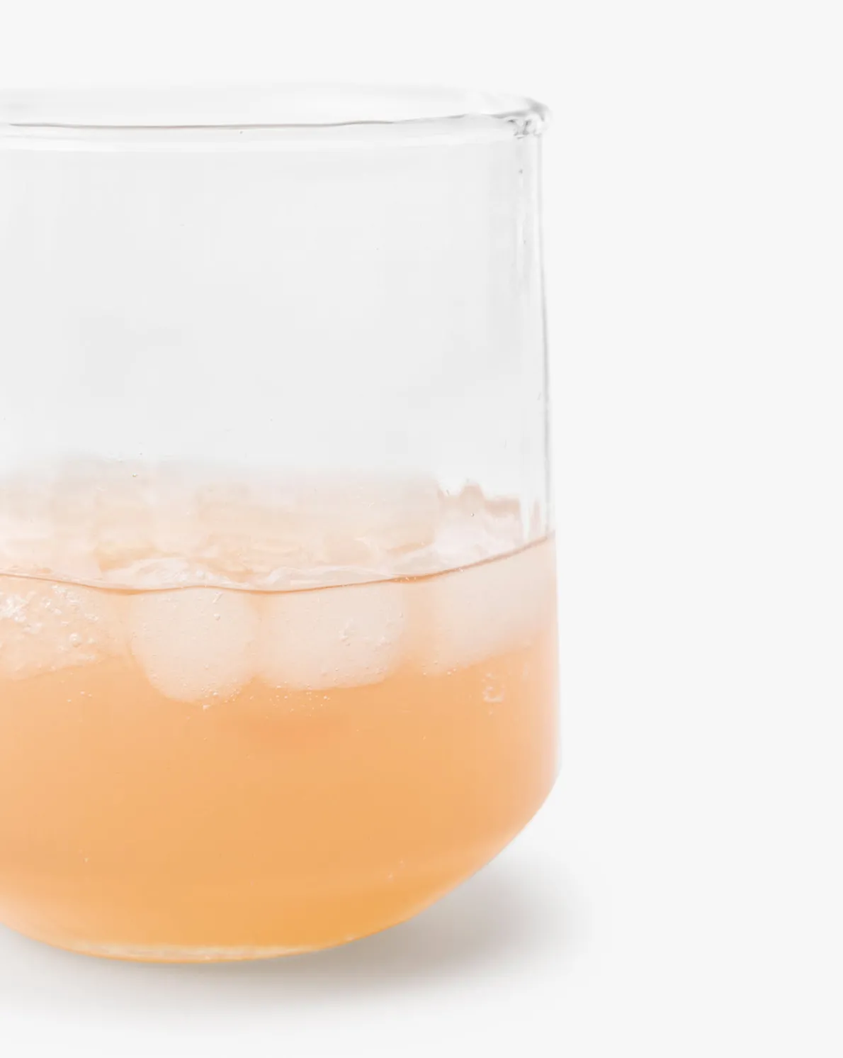 Ribbed Short Drinking Glasses (Set of 4)