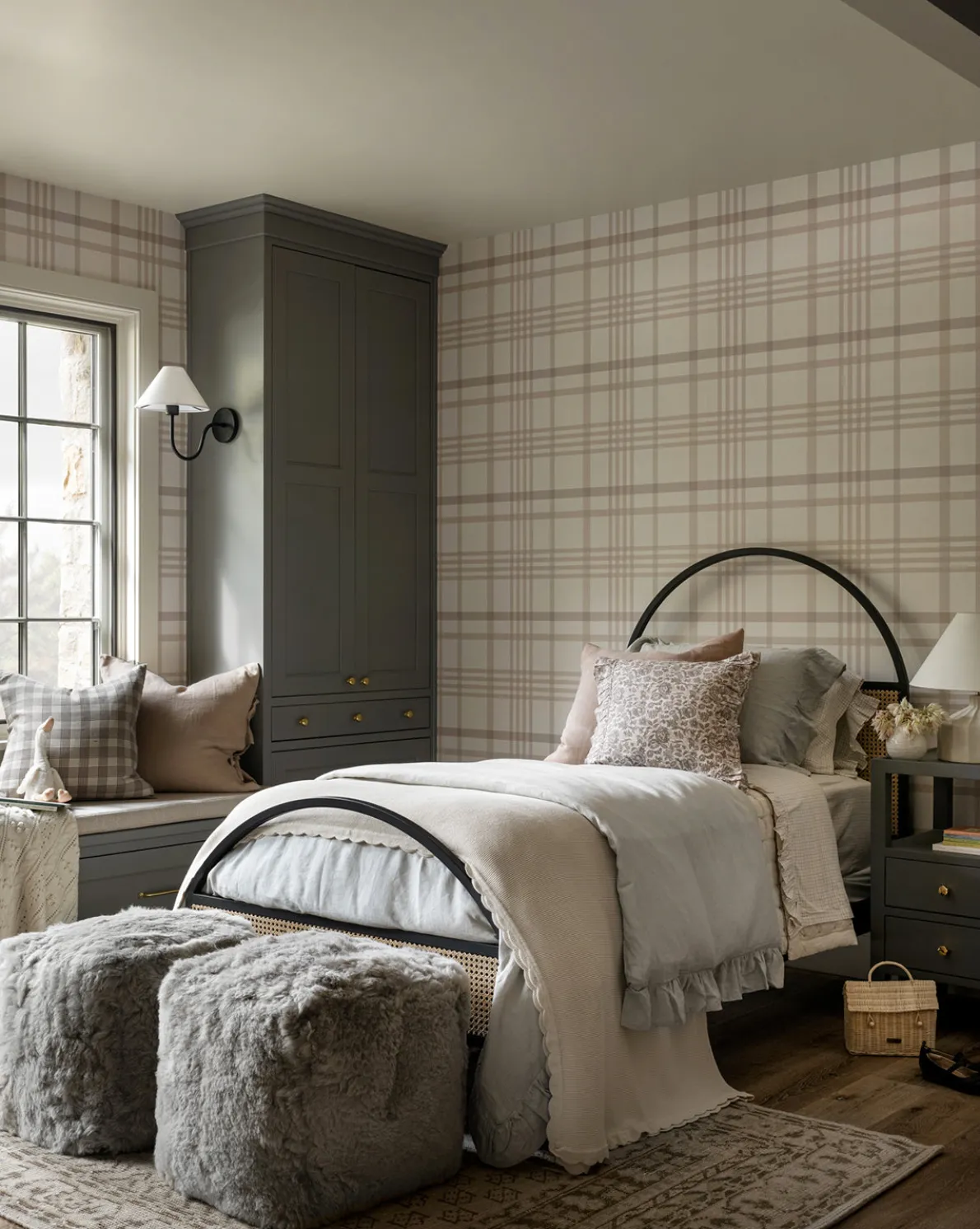 Rigby Plaid Print Wallpaper