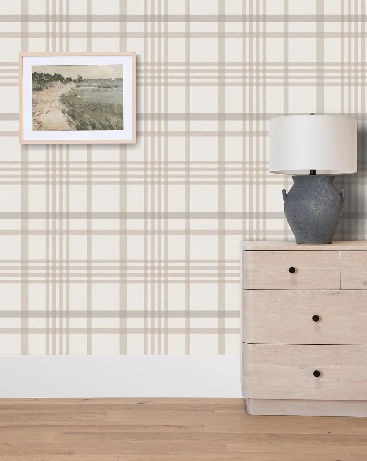 Rigby Plaid Print Wallpaper