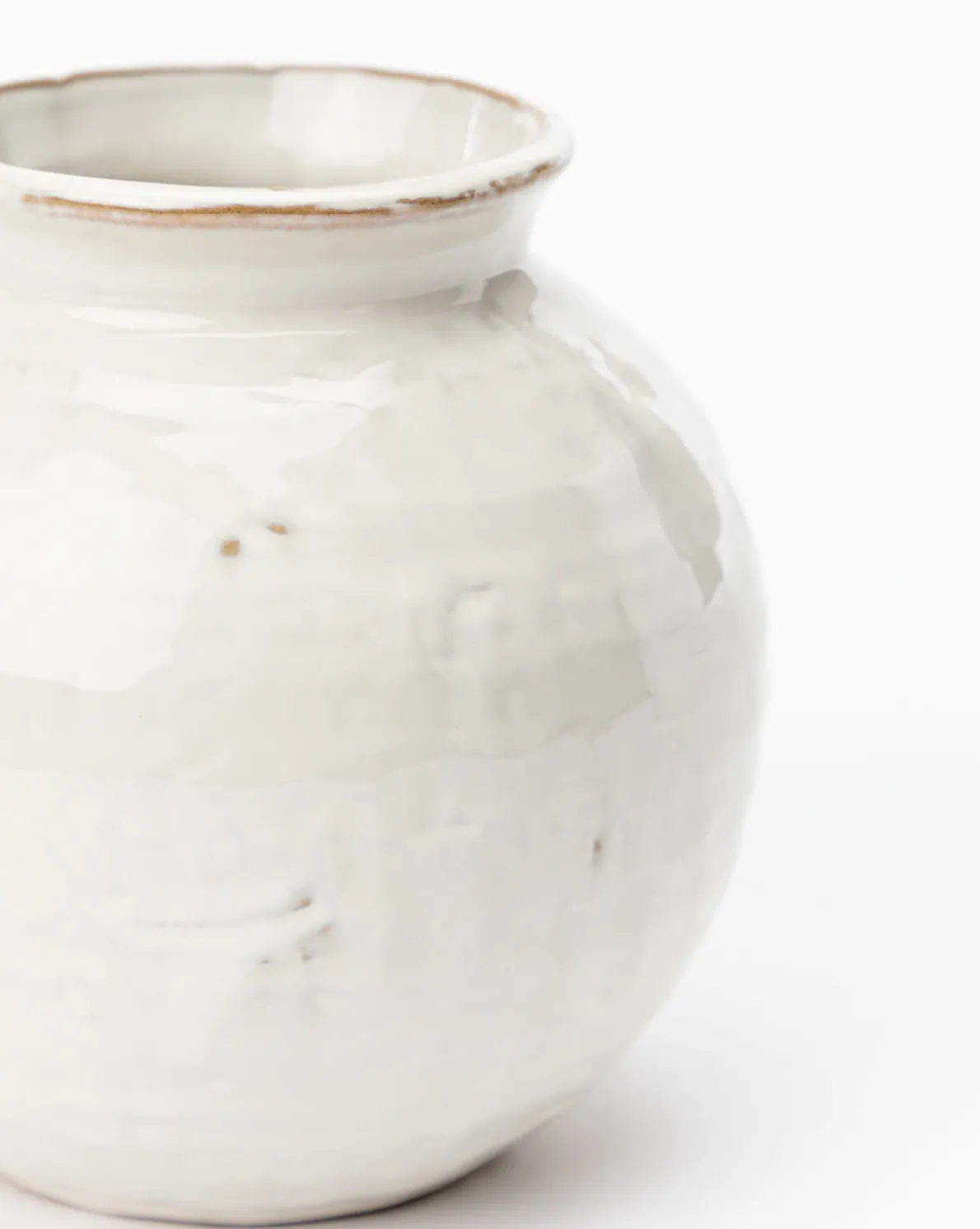 Rounded Ceramic Vase