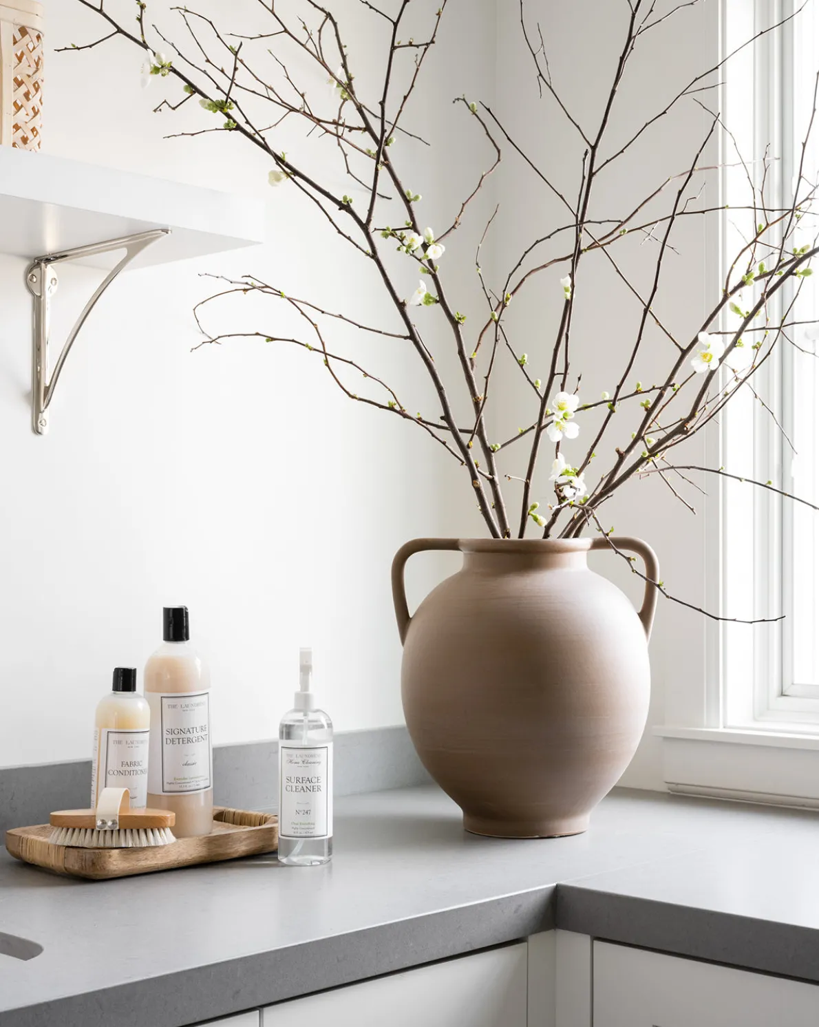 Rounded Dual Handled Vase