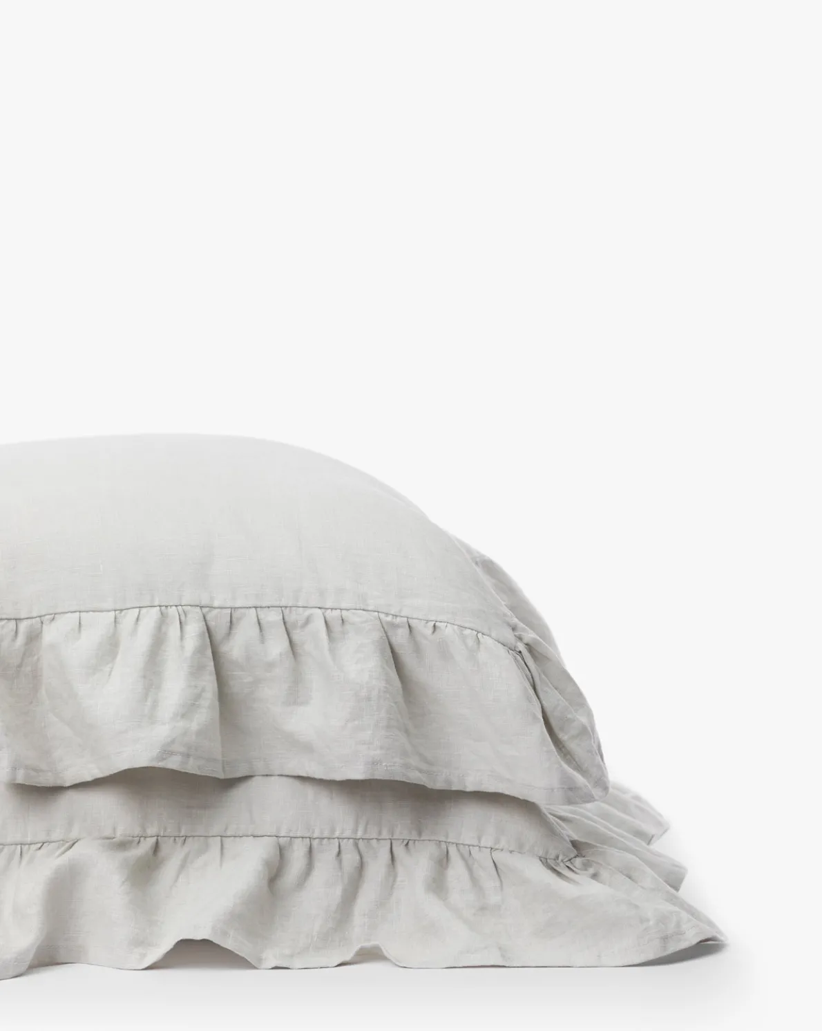 Ruffle Linen Shams (Set of 2)