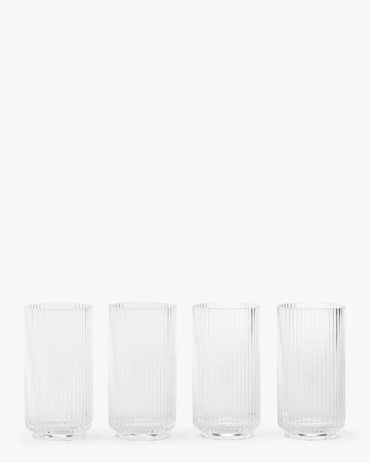Sanibel Acrylic Highball Drinking Glasses (Set of 4)