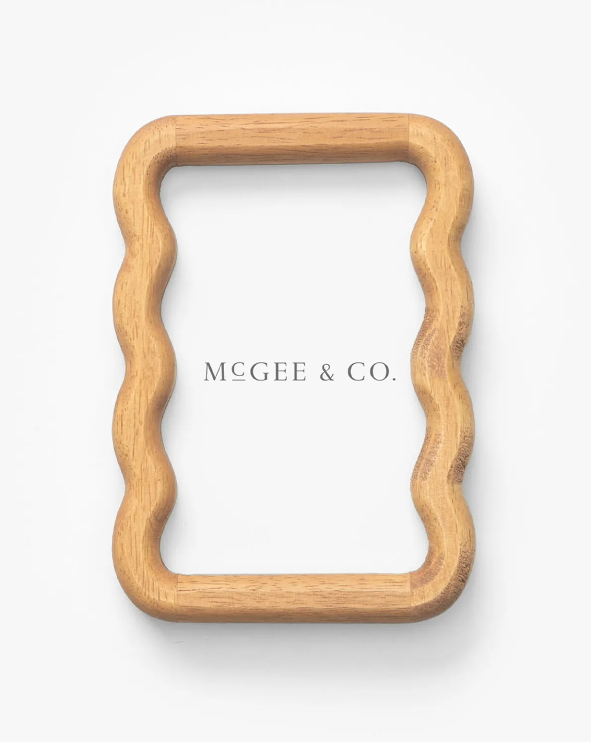 Scalloped Wood Frame