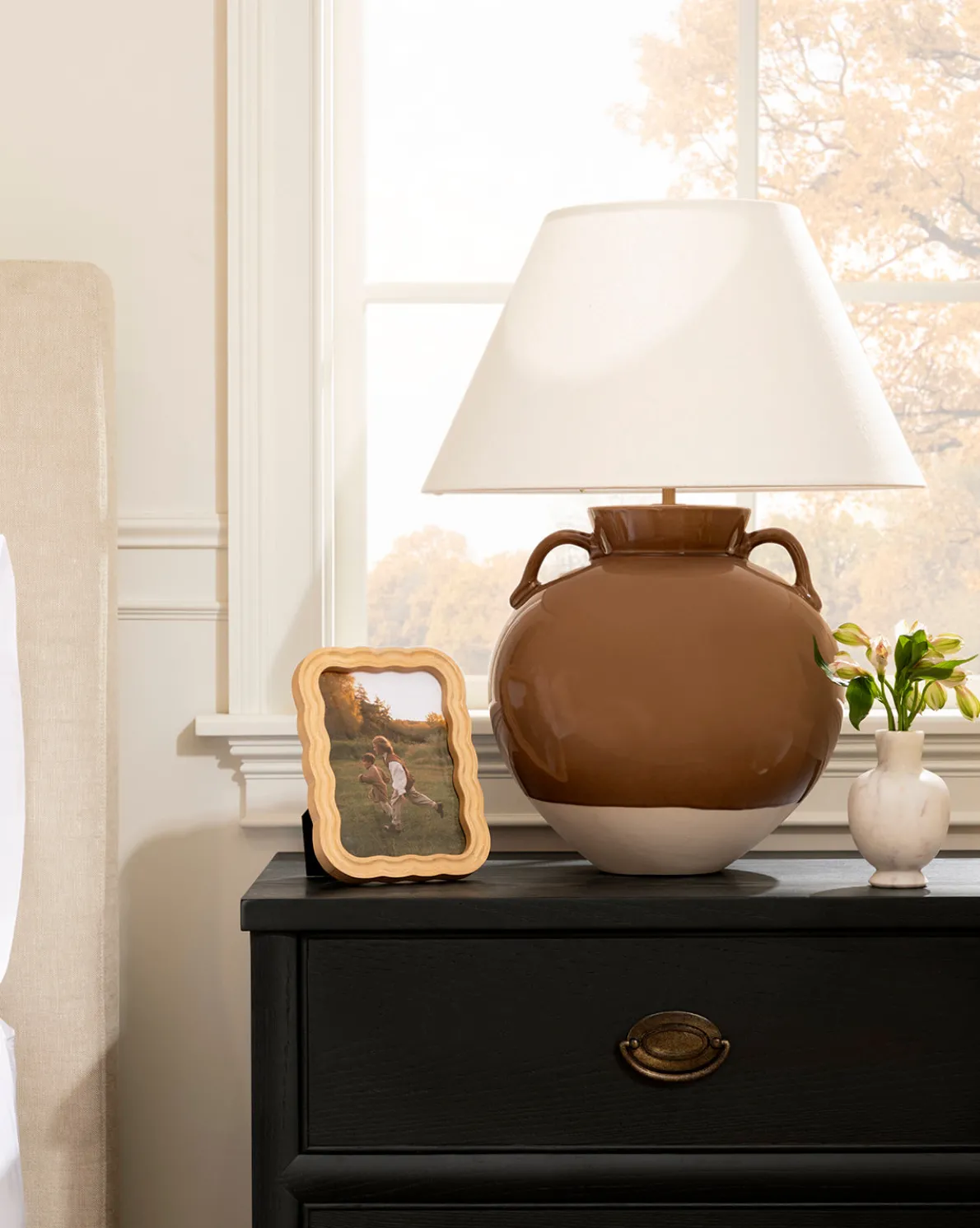 Scalloped Wood Frame