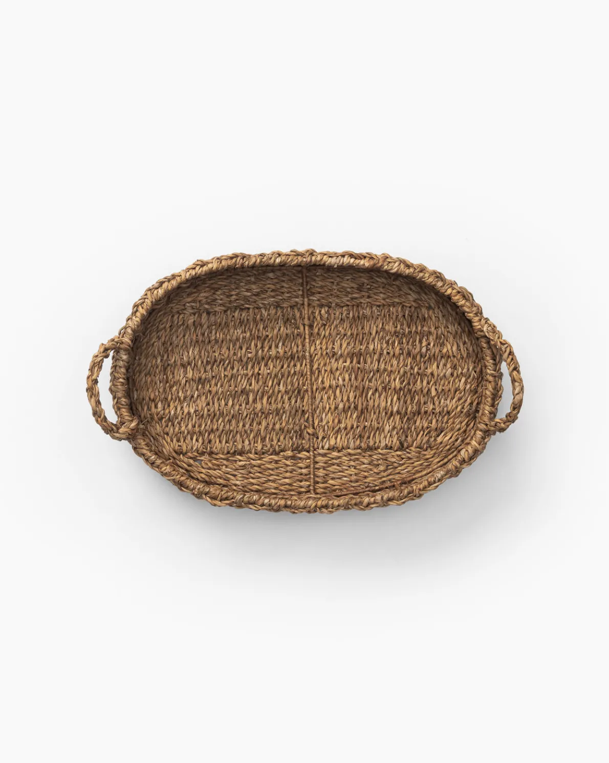 Seagrass Oval Tray