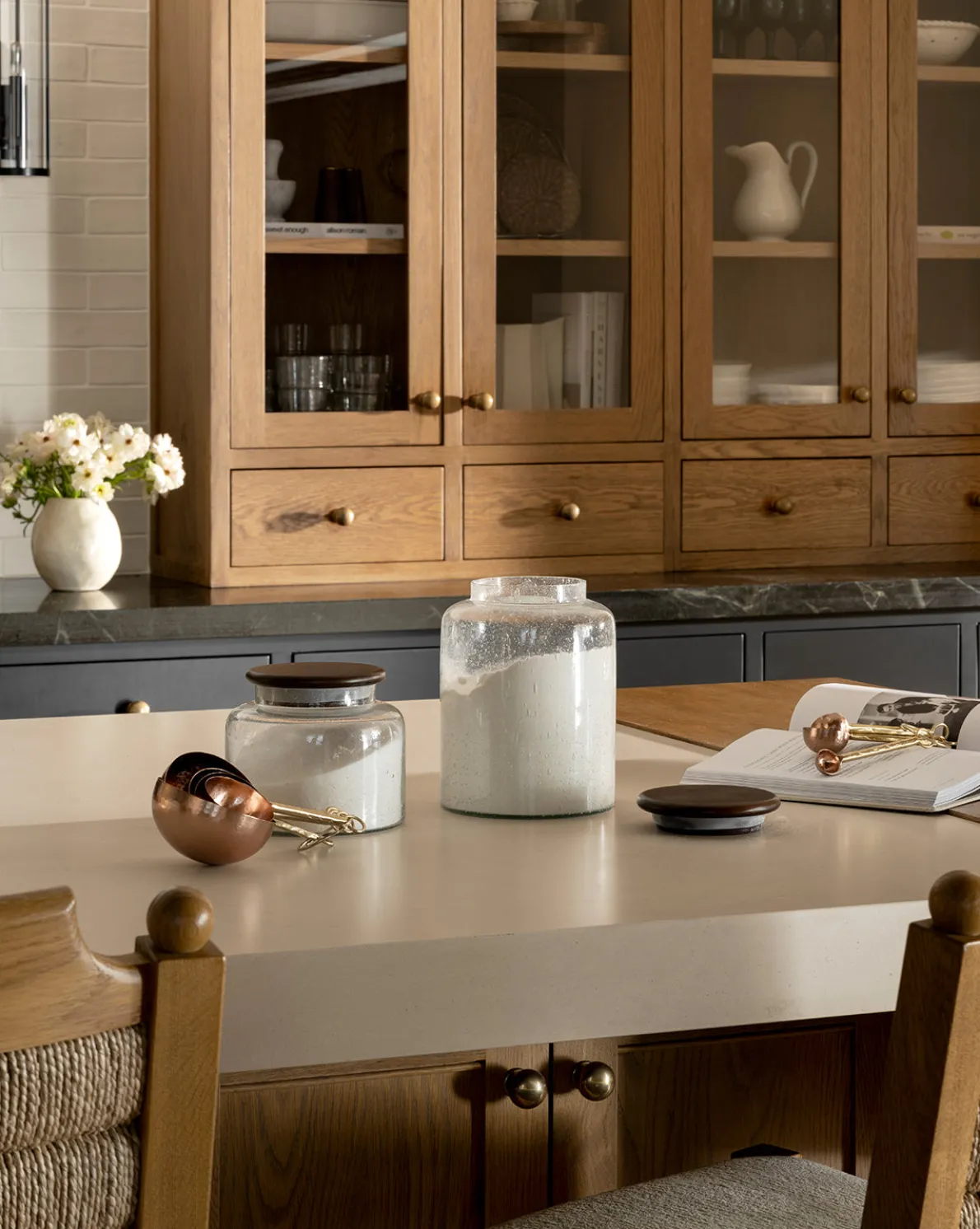 Seeded Glass Canister