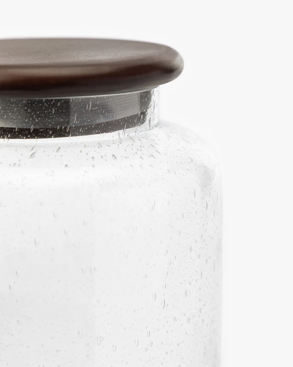 Seeded Glass Canister