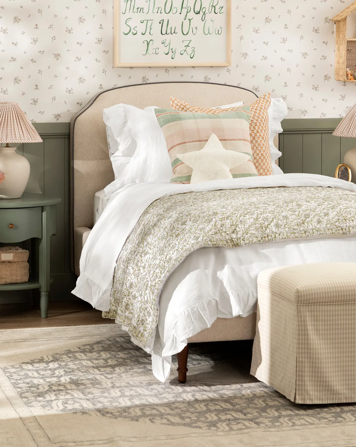 Seton Kids Block Print Quilt