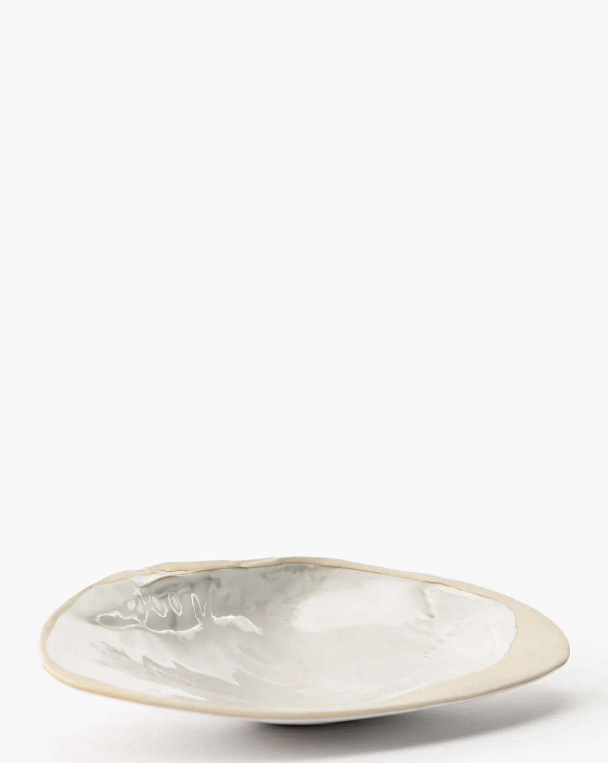 Shell Shaped Stoneware Dish