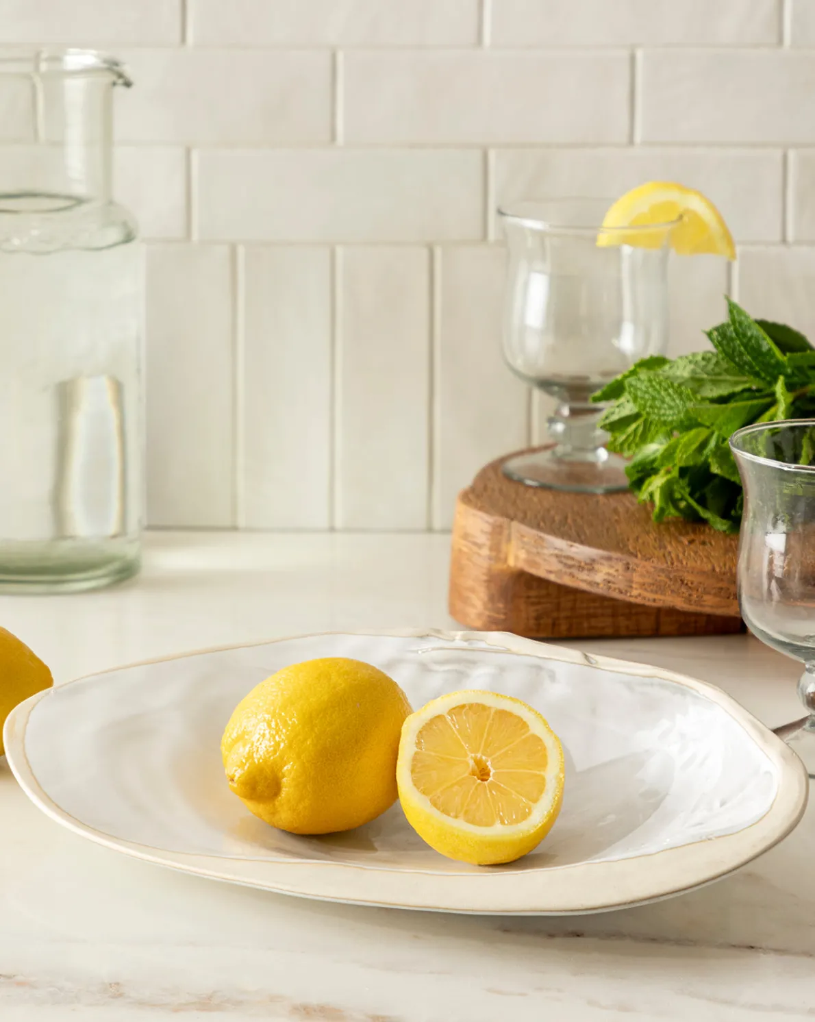 Shell Shaped Stoneware Dish