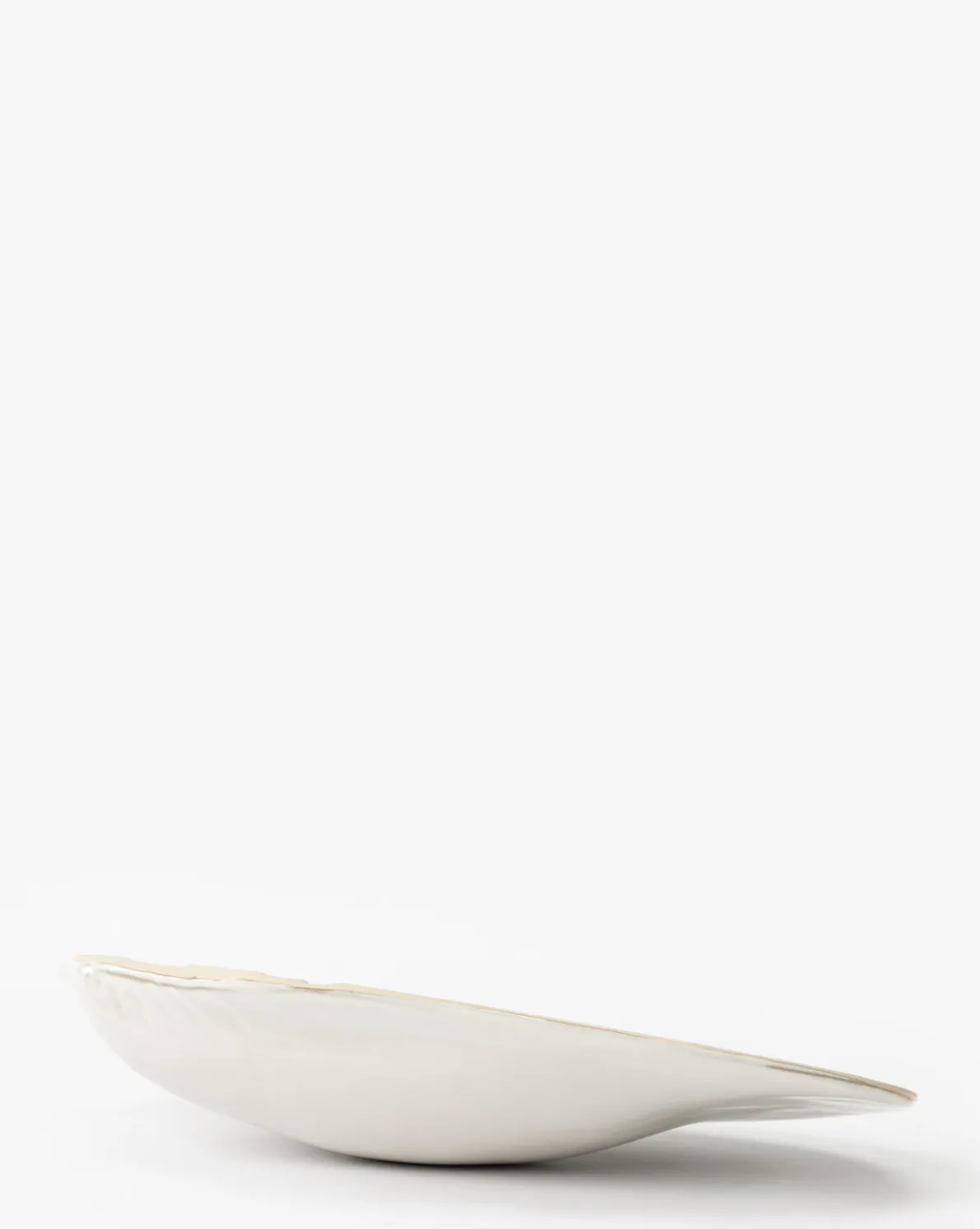 Shell Shaped Stoneware Dish