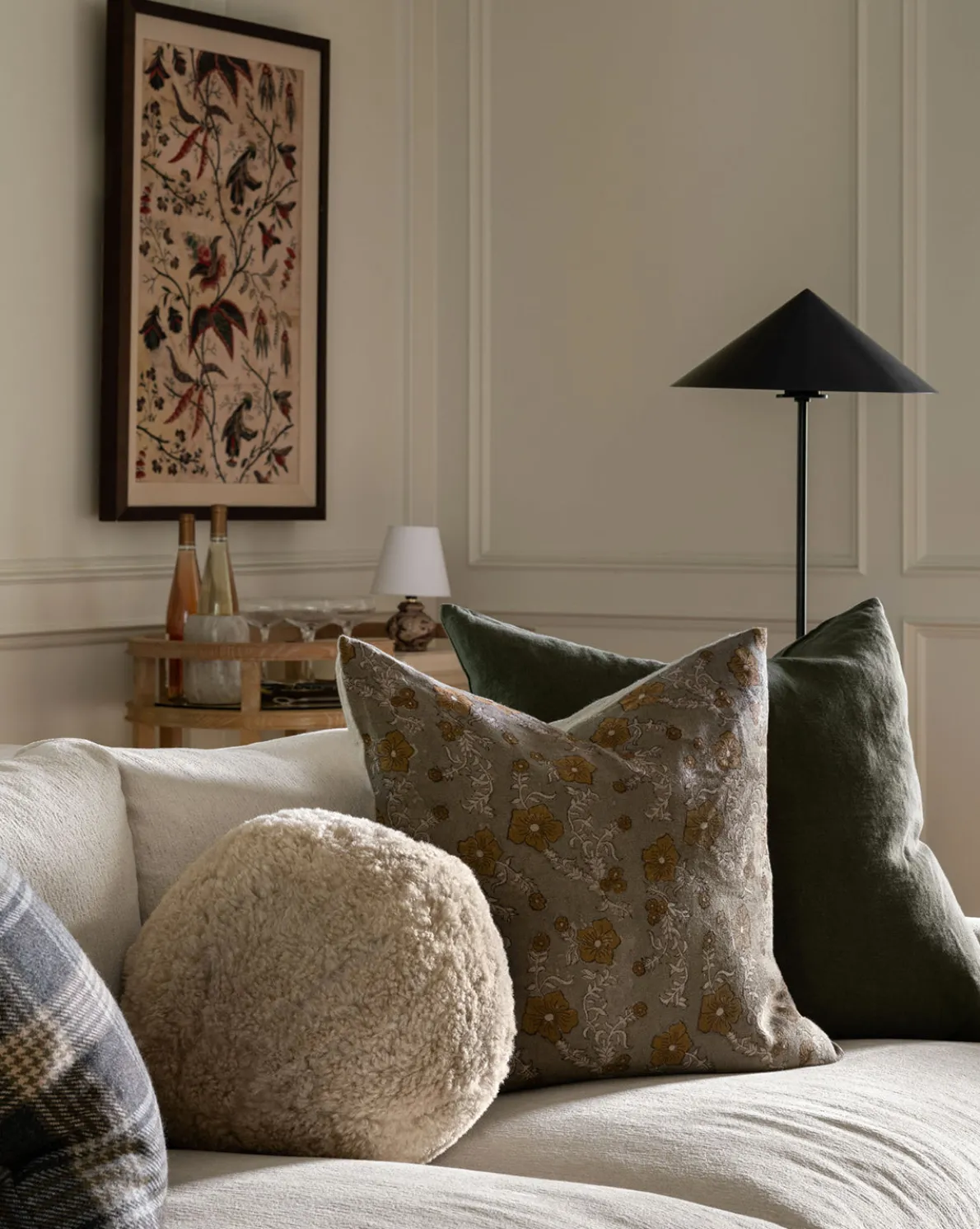 Sherpa Tan Ball Pillow