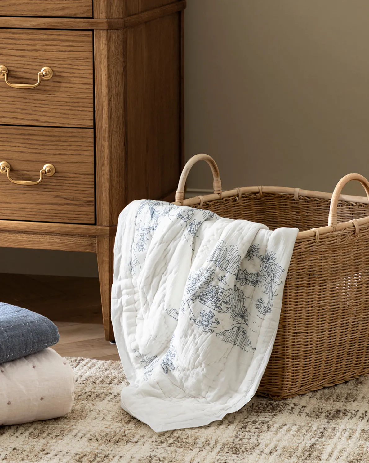 Solano Block Print Kids Quilt