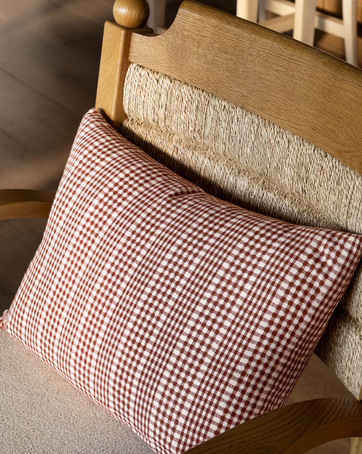 Spencer Gingham Pillow Cover