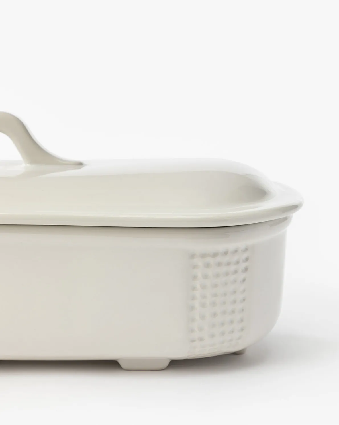 Stoneware Baking Dish in Matte White