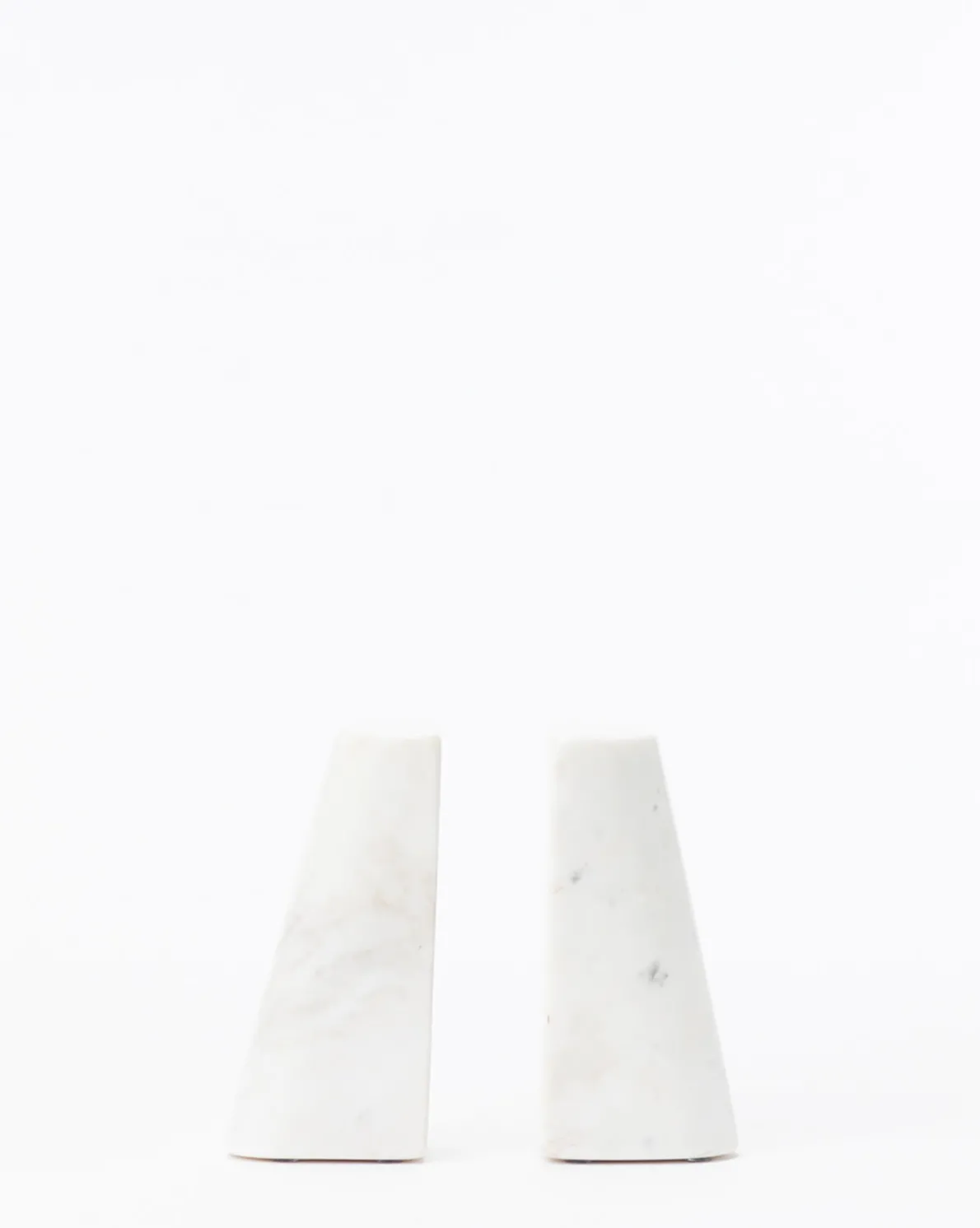 Tapered Marble Bookends (Set of 2)
