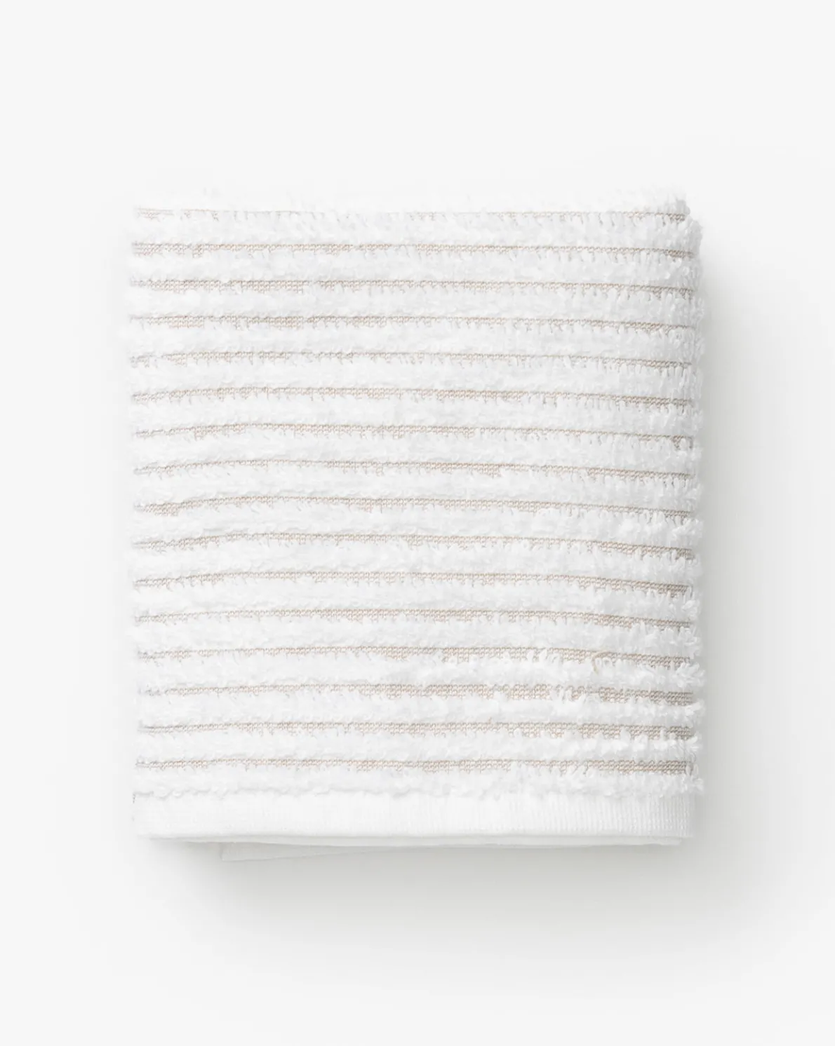 Taupe Striped Bath Collection