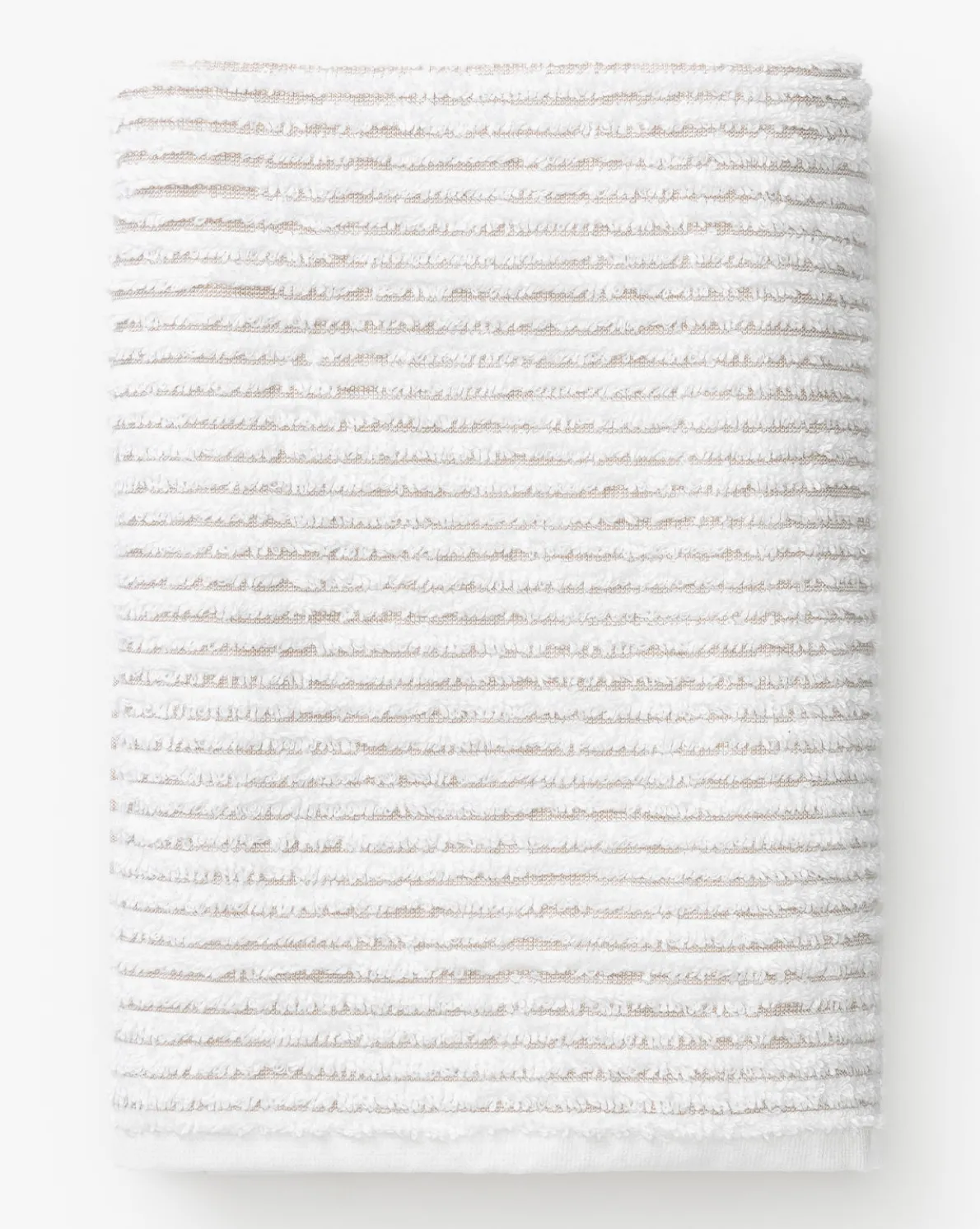 Taupe Striped Bath Collection