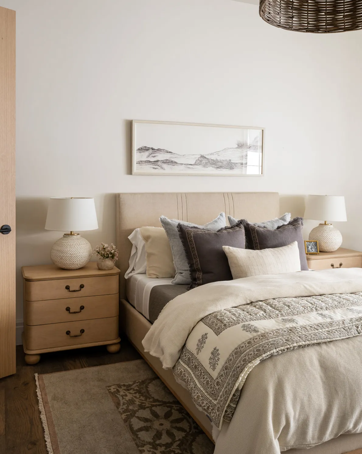 Taylor Pleated Bed (Ready to Ship)