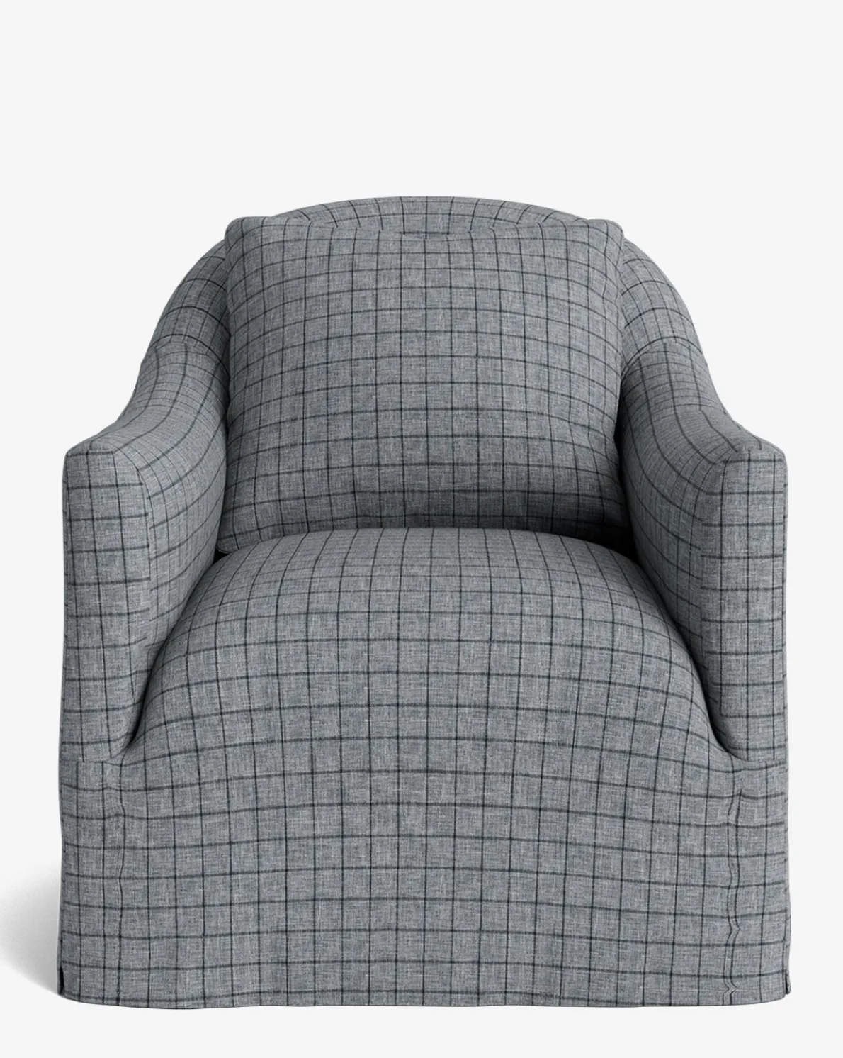 Trudeaux Slipcover Swivel Chair