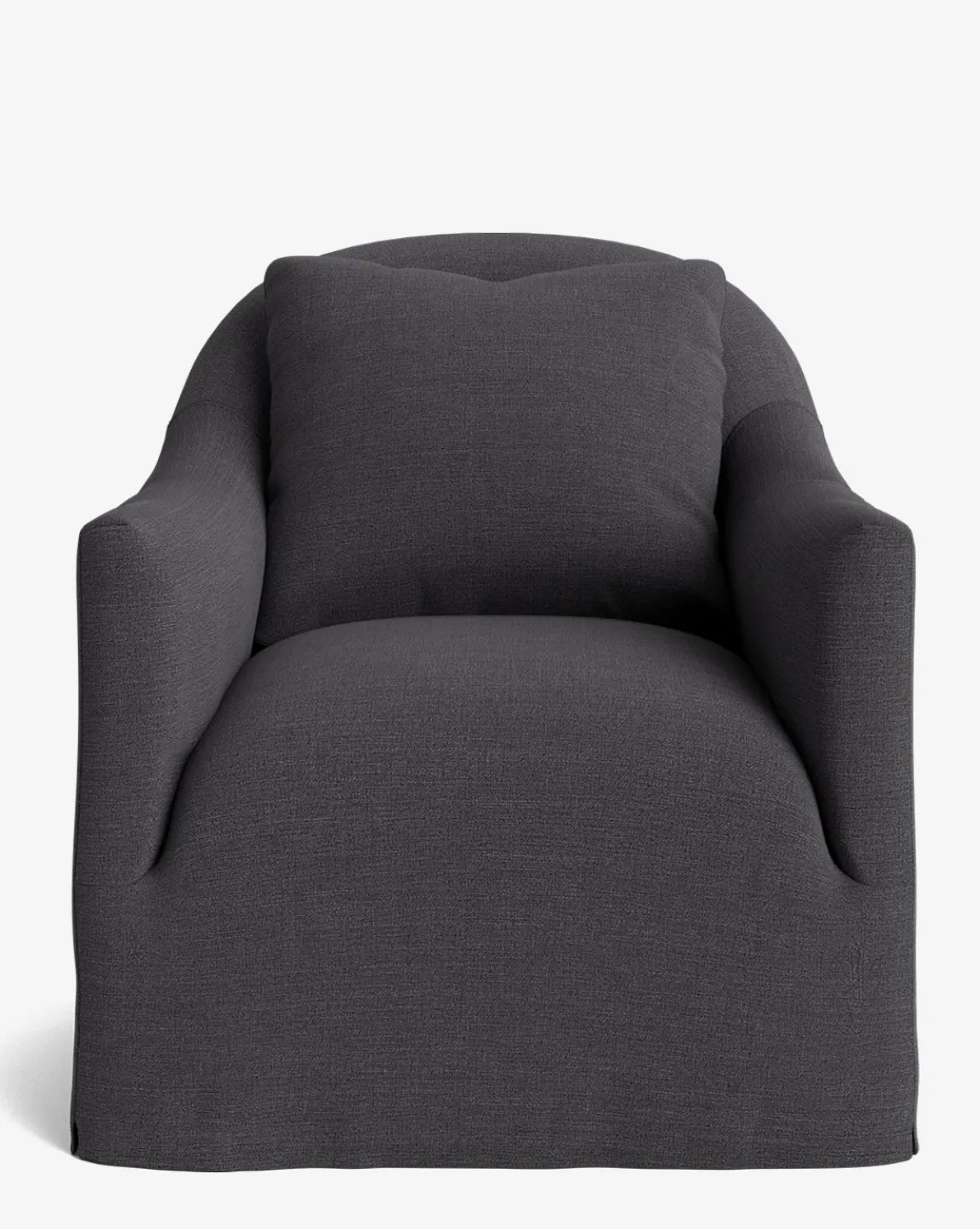 Trudeaux Slipcover Swivel Chair