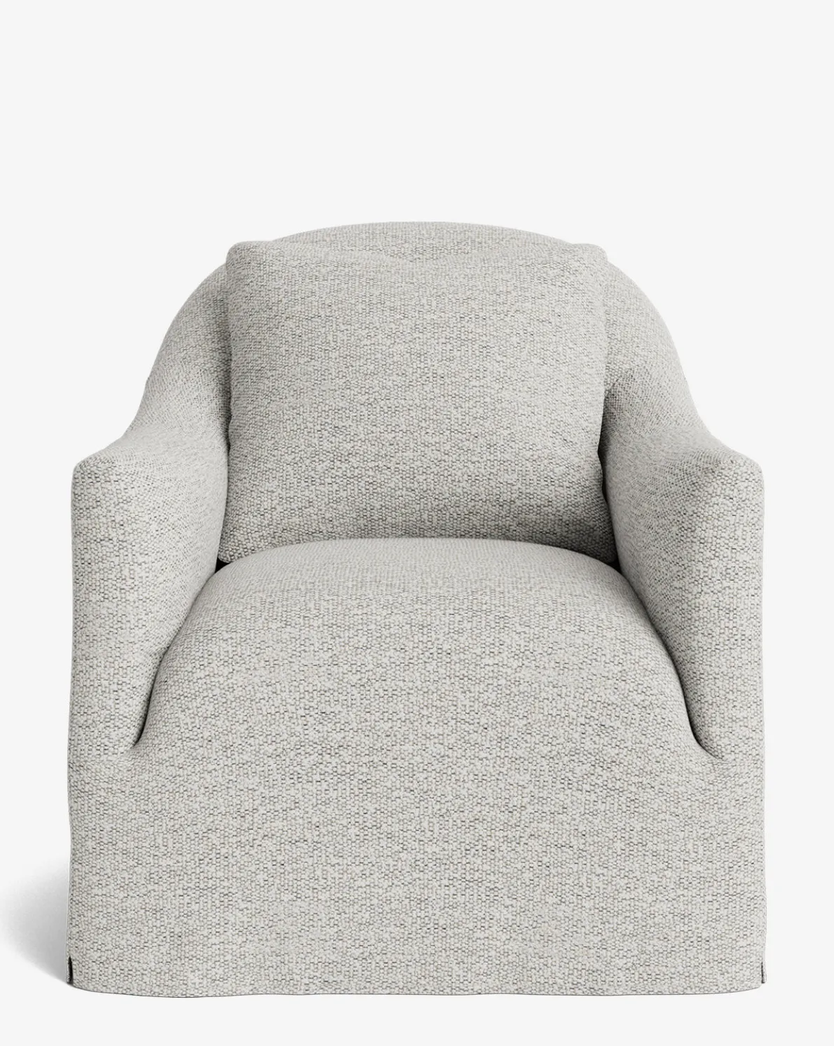 Trudeaux Slipcover Swivel Chair