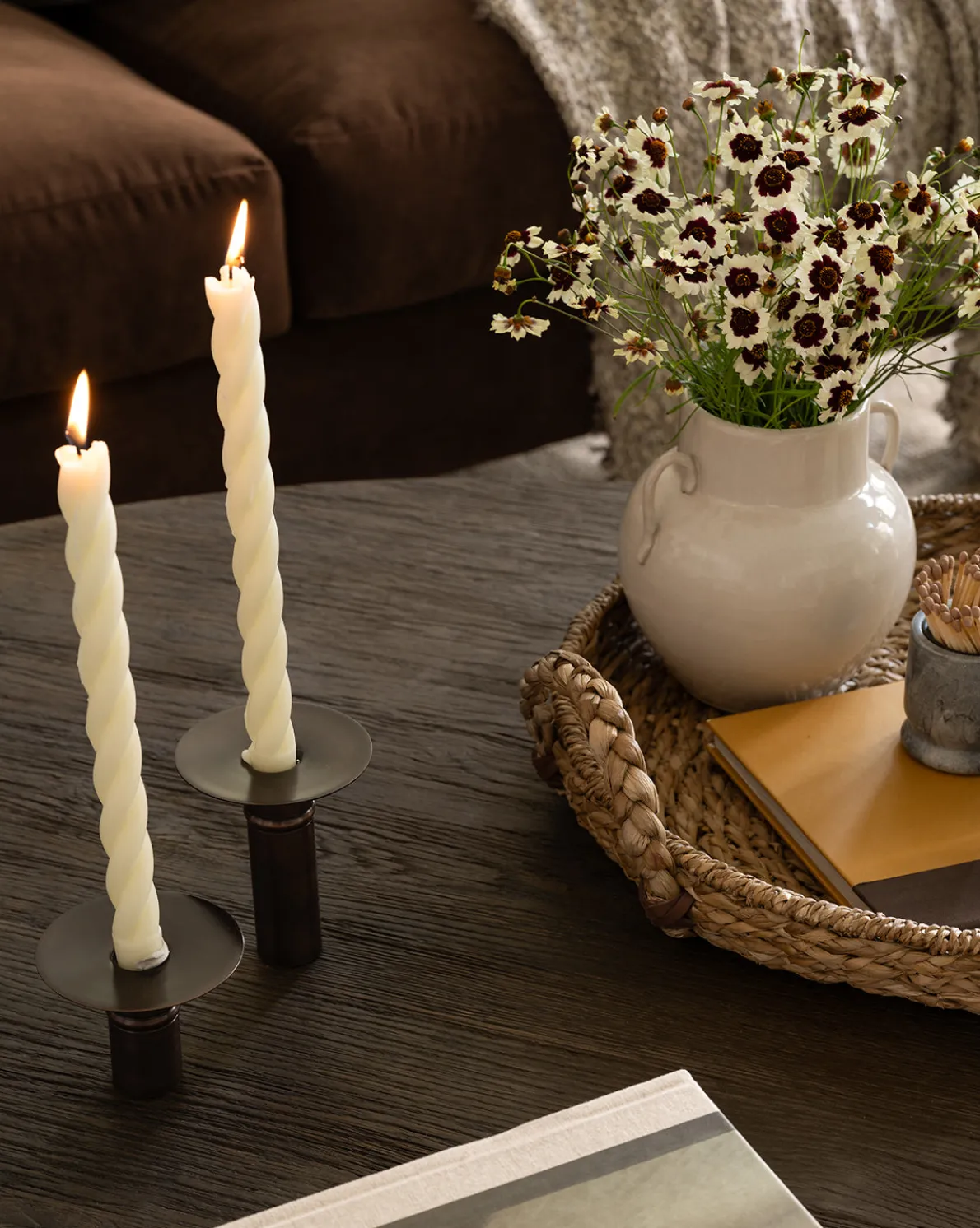 Twisted Taper Candle (Set of 6)