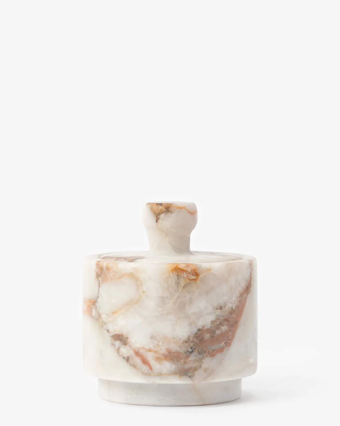 Verona Matte Marble Lidded Jar