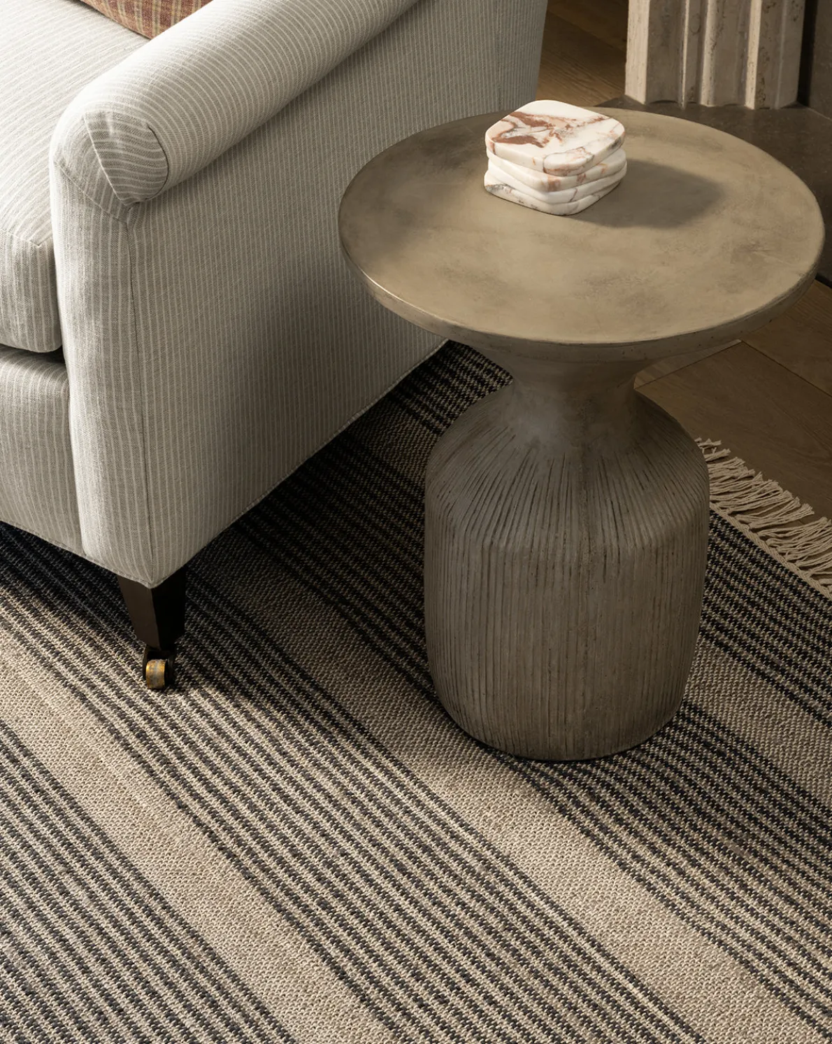 Verona Matte Marble Coasters (Set of 4)