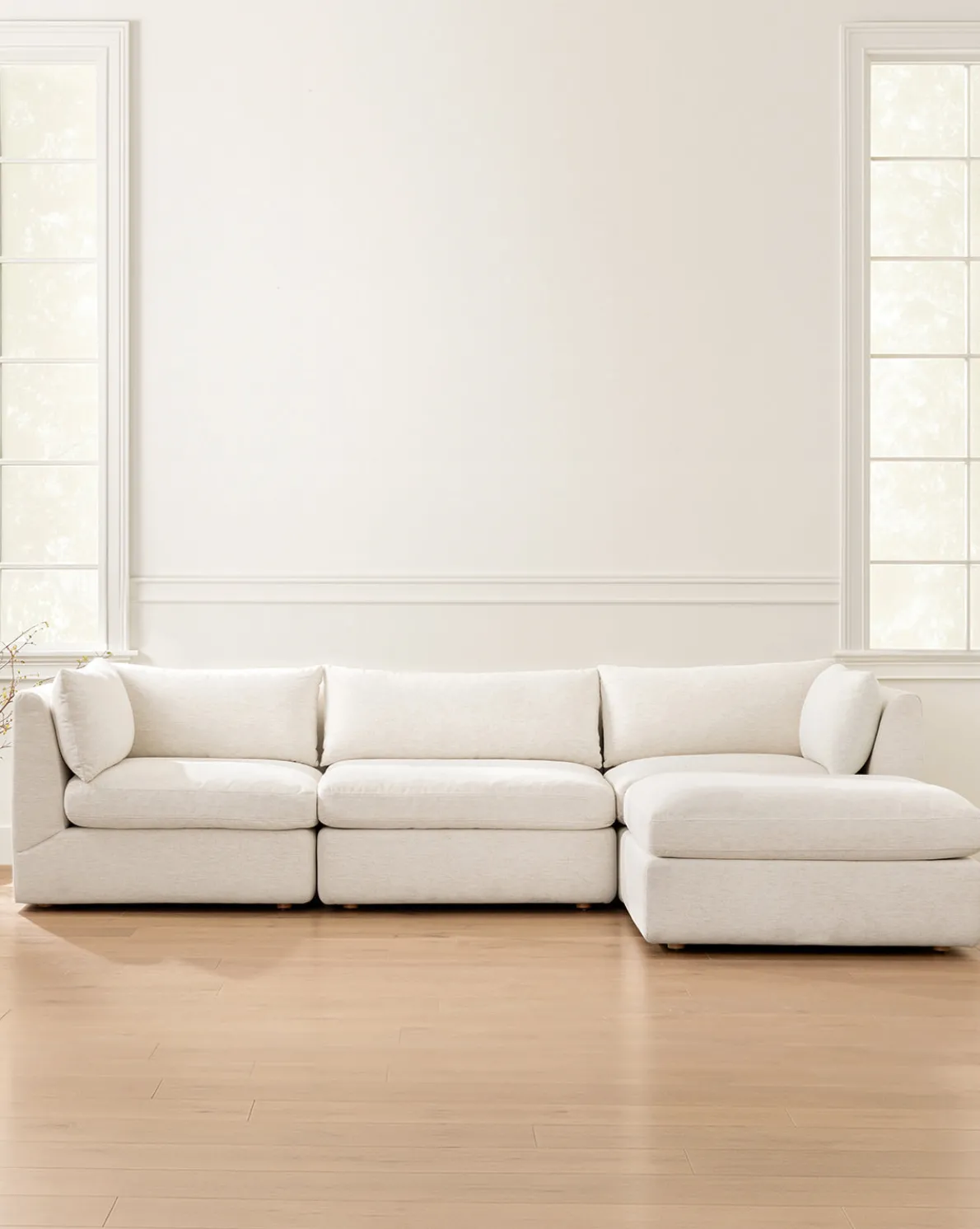 Vivienne Modular Sofa with Ottoman
