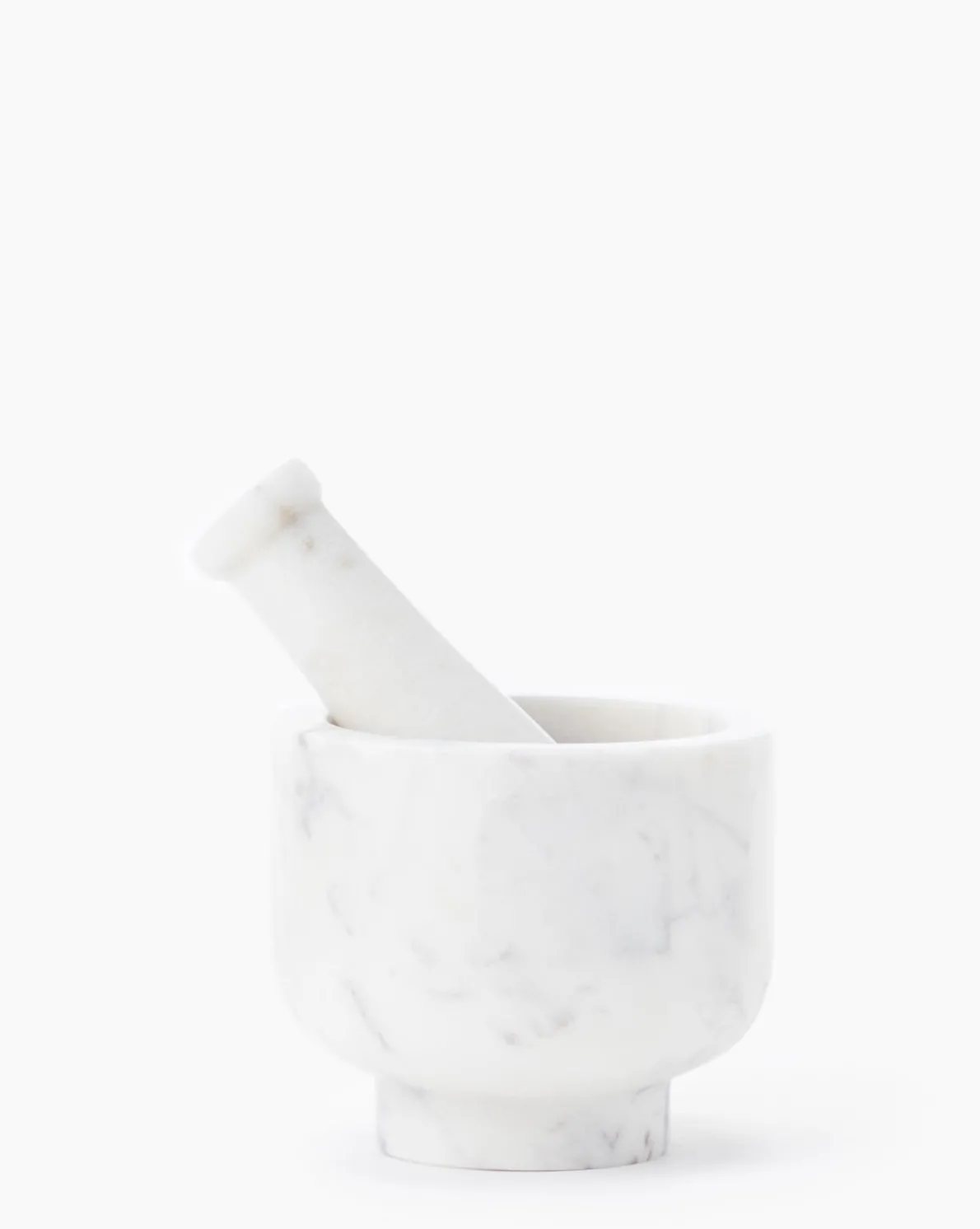 White Marble Mortar & Pestle