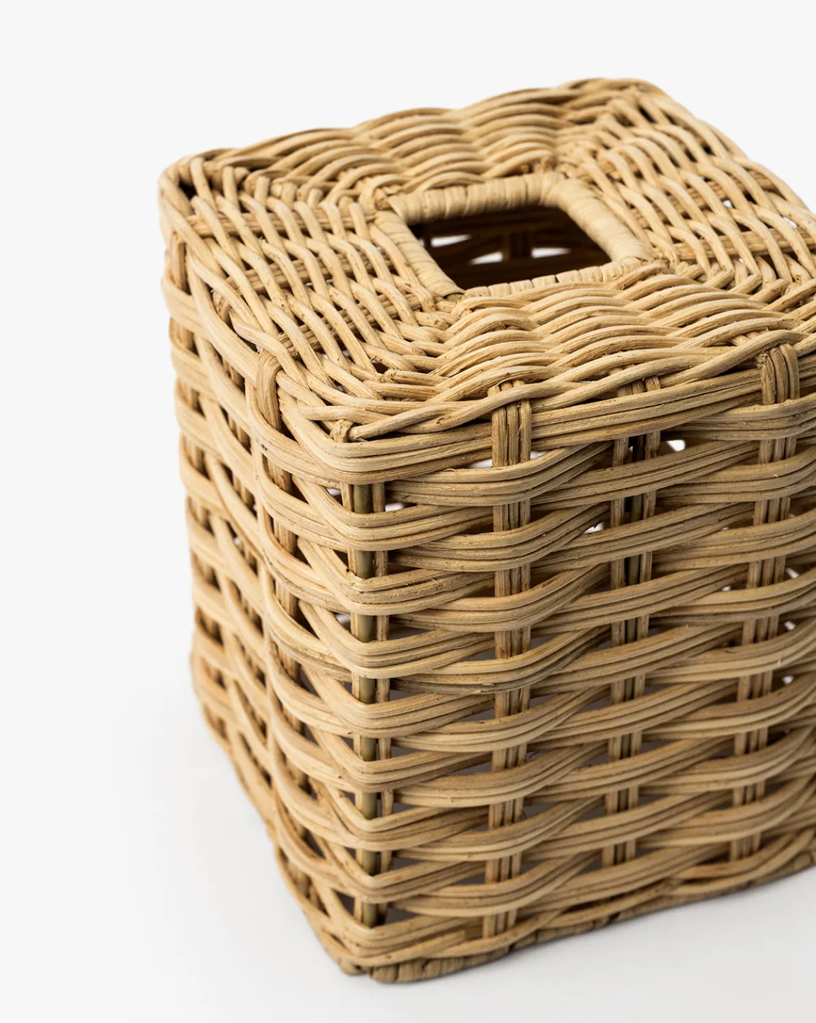 Wicker Tissue Box Cover