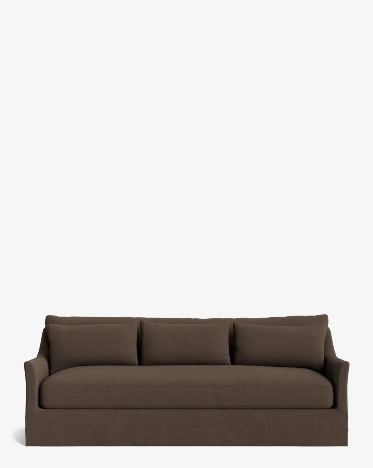 Wilhelmina Deep Slipcover Sofa (85