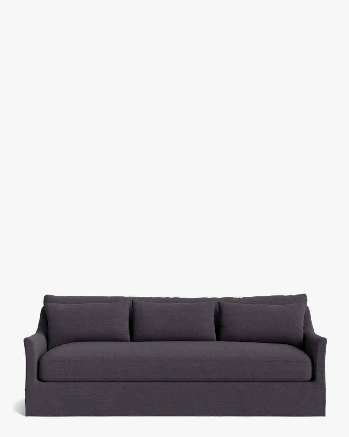 Wilhelmina Deep Slipcover Sofa (85