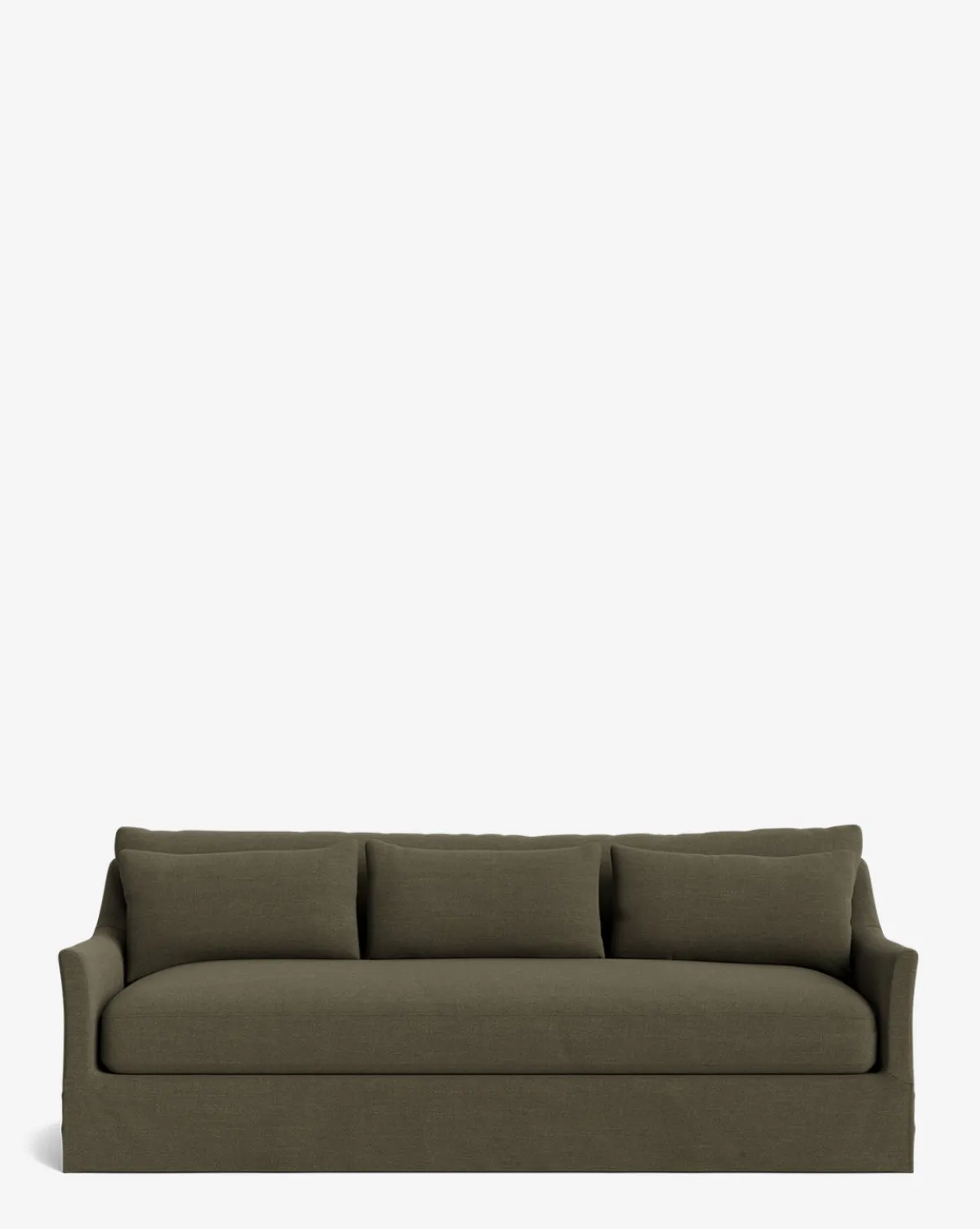 Wilhelmina Deep Slipcover Sofa (85