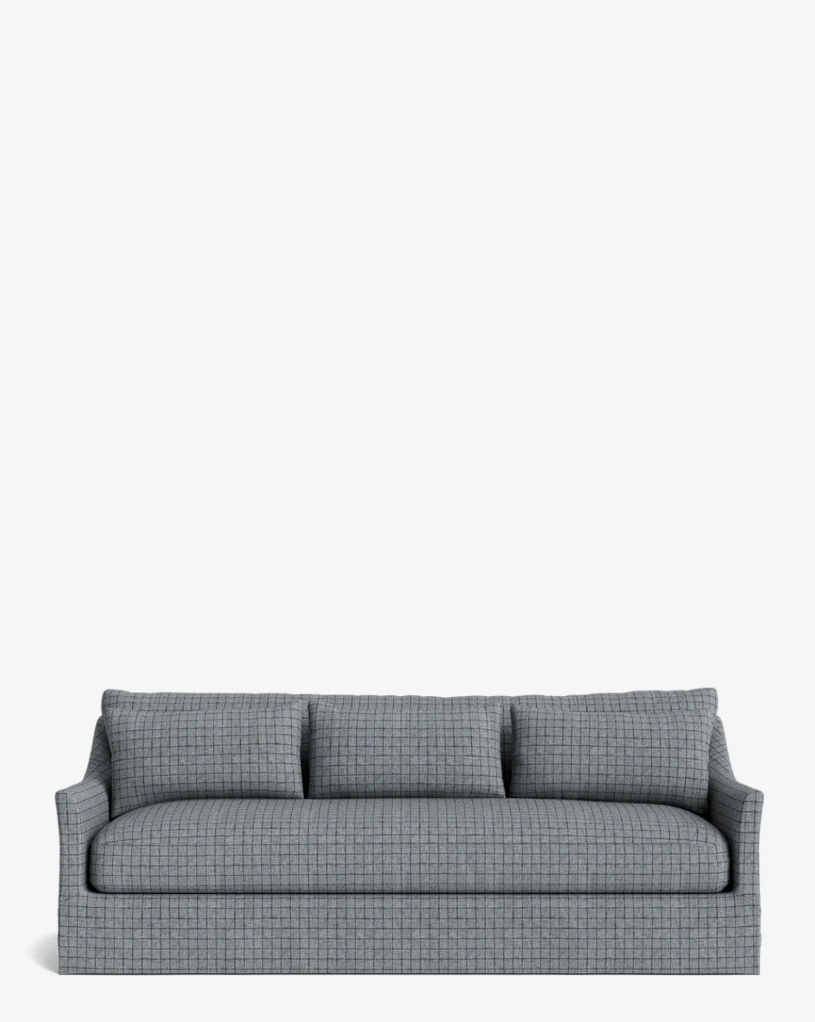 Wilhelmina Deep Slipcover Sofa (85