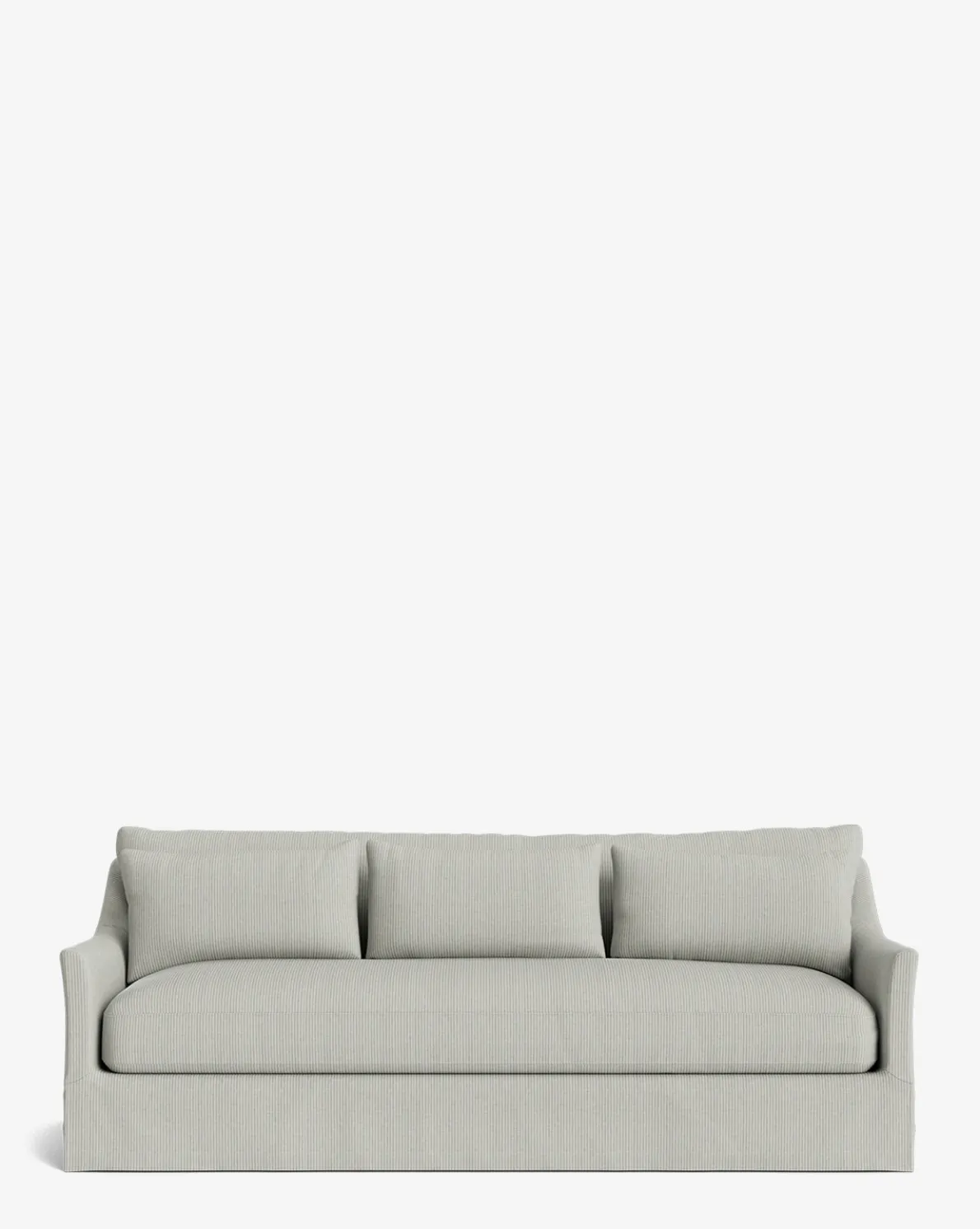 Wilhelmina Deep Slipcover Sofa (85