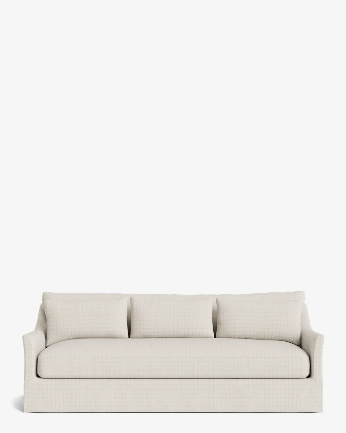 Wilhelmina Deep Slipcover Sofa (85