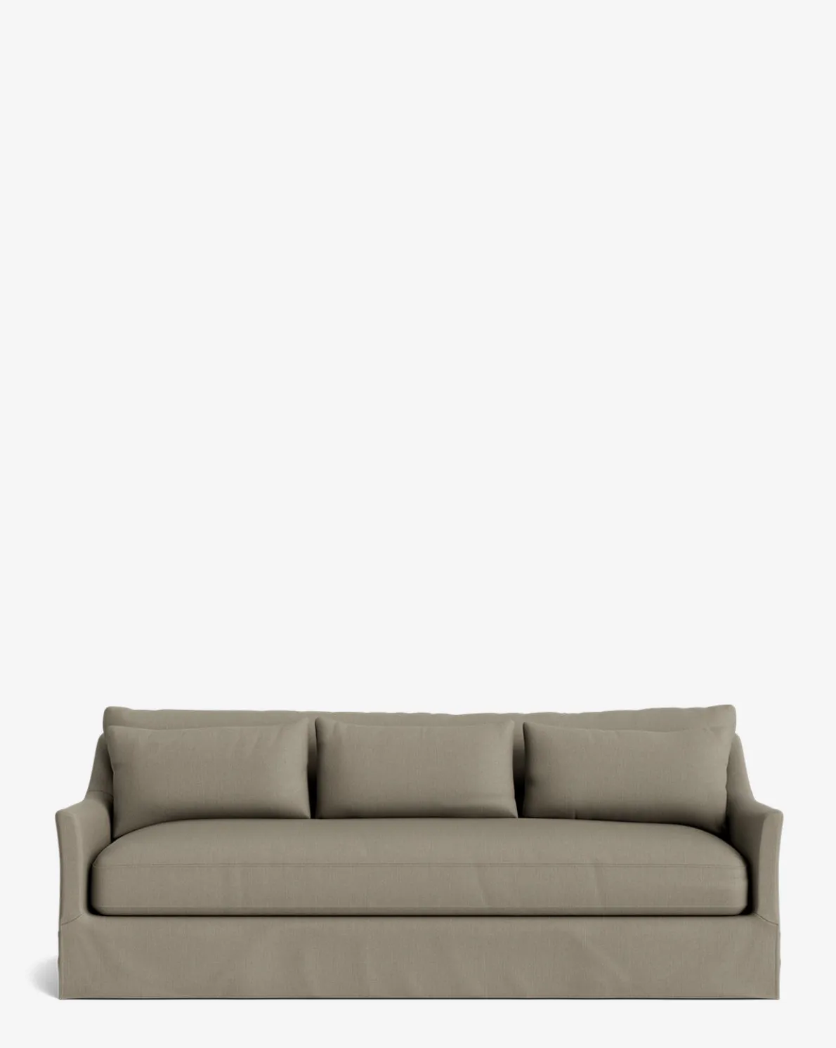 Wilhelmina Deep Slipcover Sofa (85