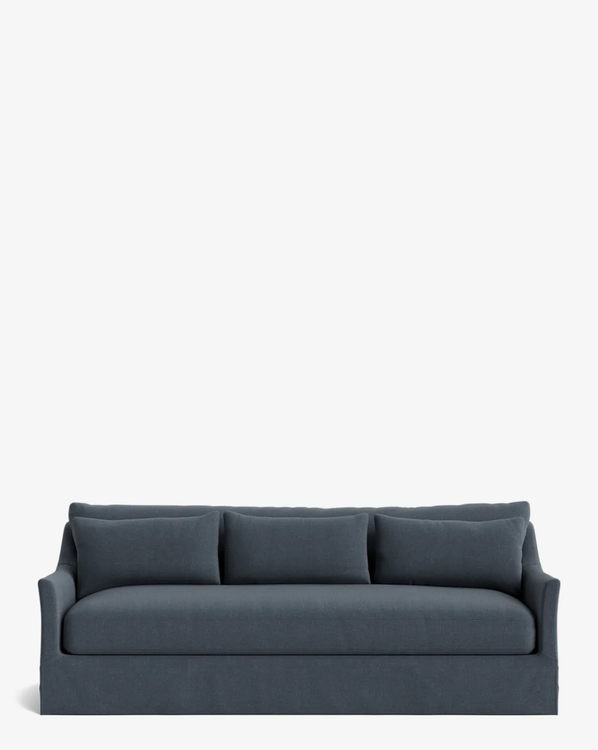 Wilhelmina Deep Slipcover Sofa (85