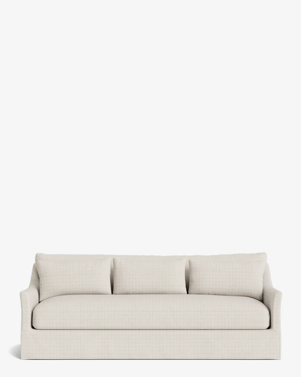 Wilhelmina Deep Slipcover Sofa (85