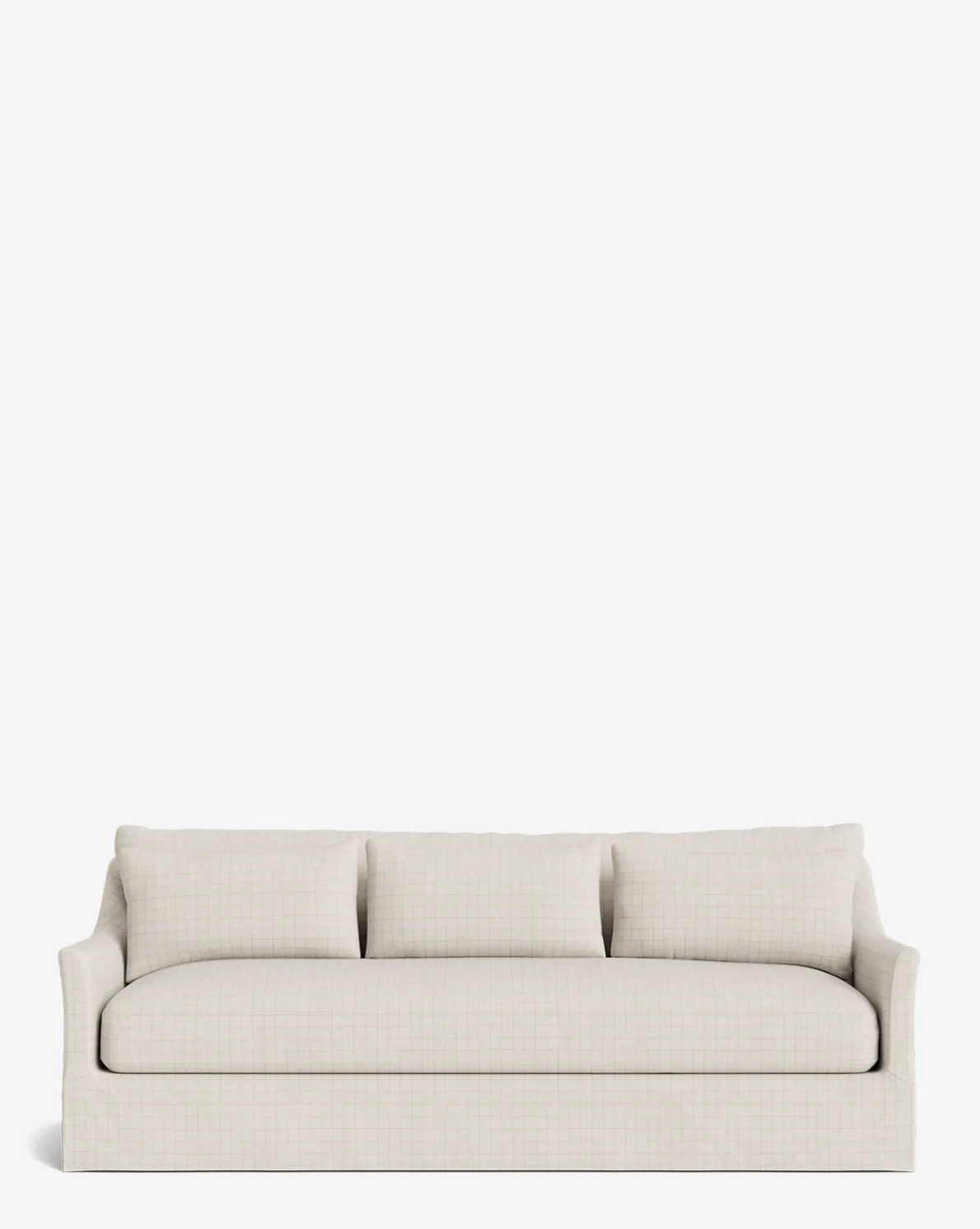 Wilhelmina Deep Slipcover Sofa (85