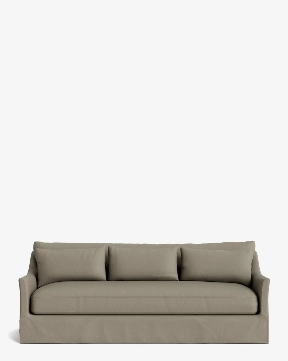 Wilhelmina Deep Slipcover Sofa (85