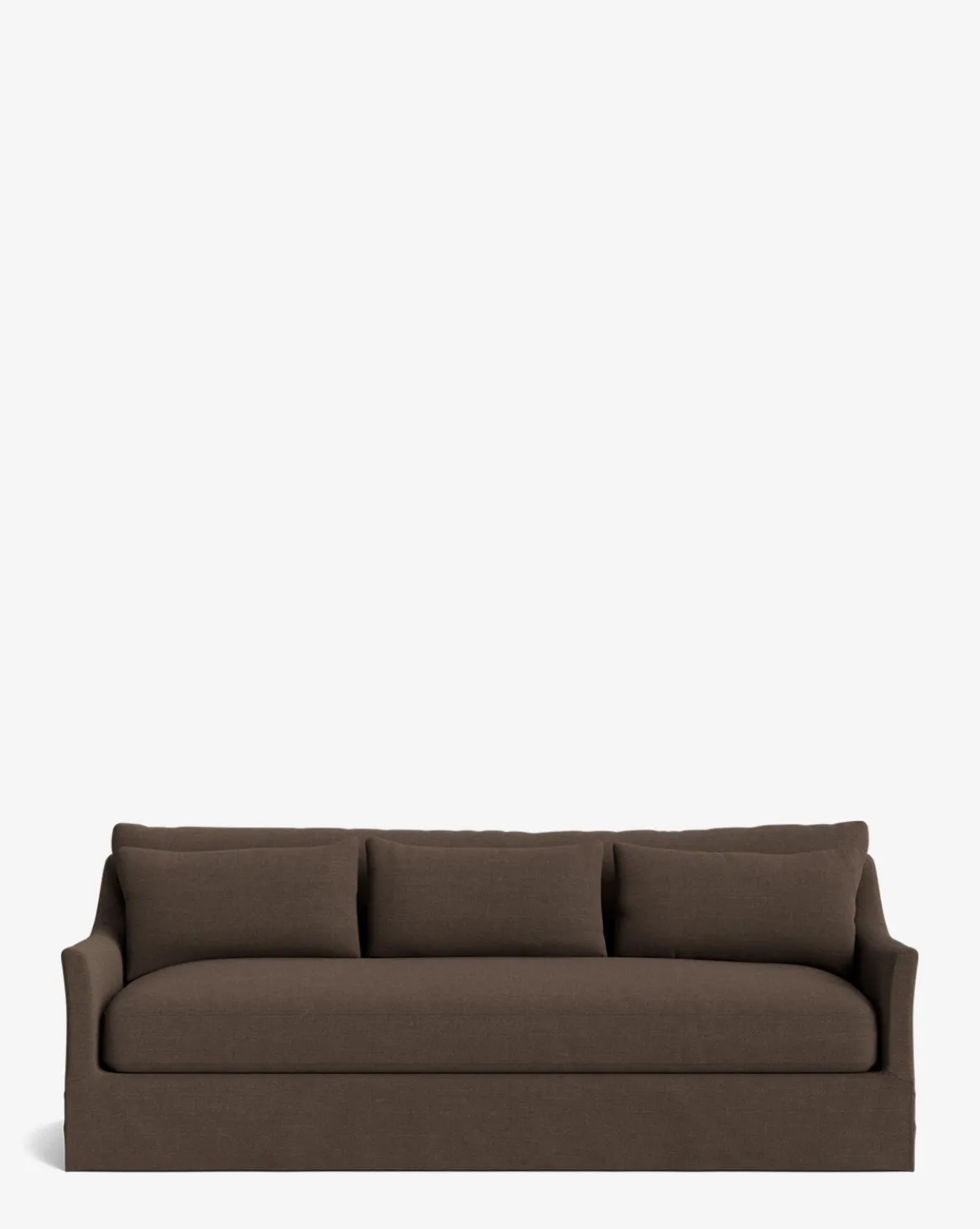 Wilhelmina Deep Slipcover Sofa (85
