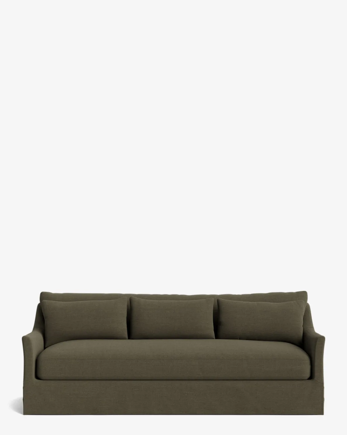 Wilhelmina Deep Slipcover Sofa (85